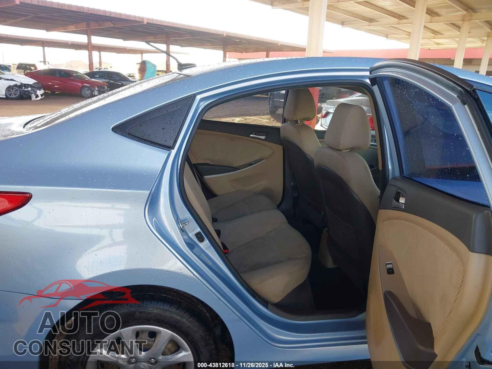 HYUNDAI ACCENT 2014 - KMHCT4AE9EU705302