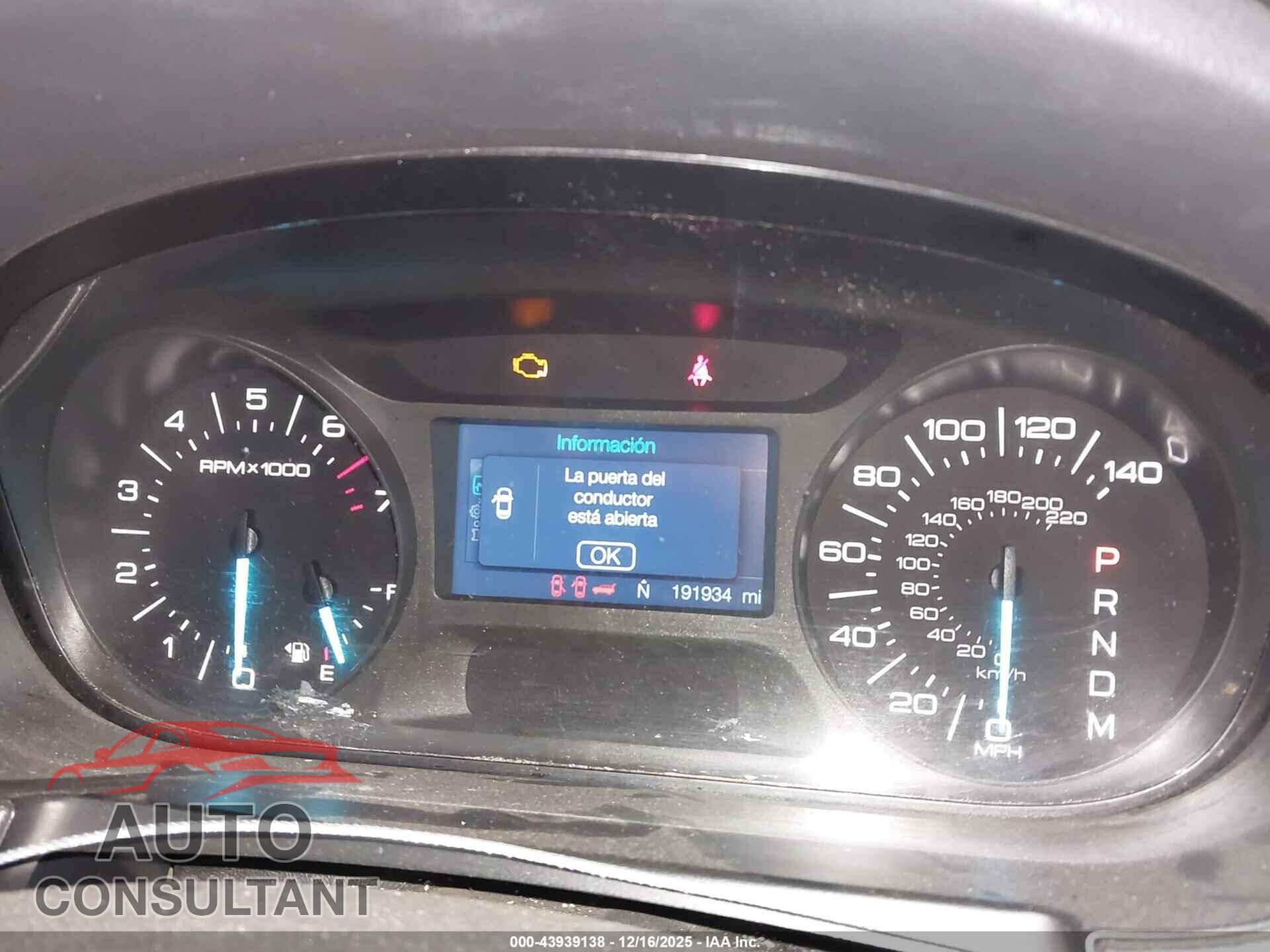 FORD EDGE 2011 - 2FMDK3JC7BBB61514