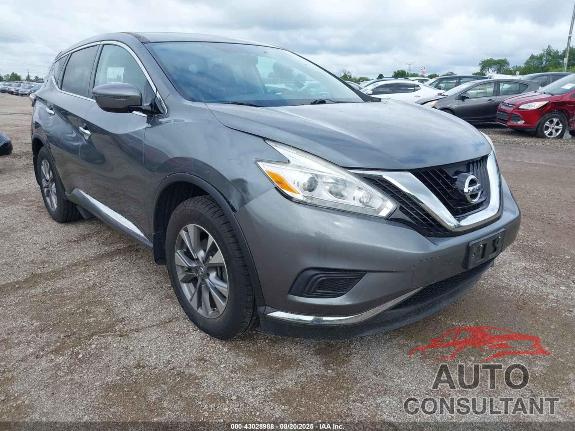 NISSAN MURANO 2016 - 5N1AZ2MH5GN142732