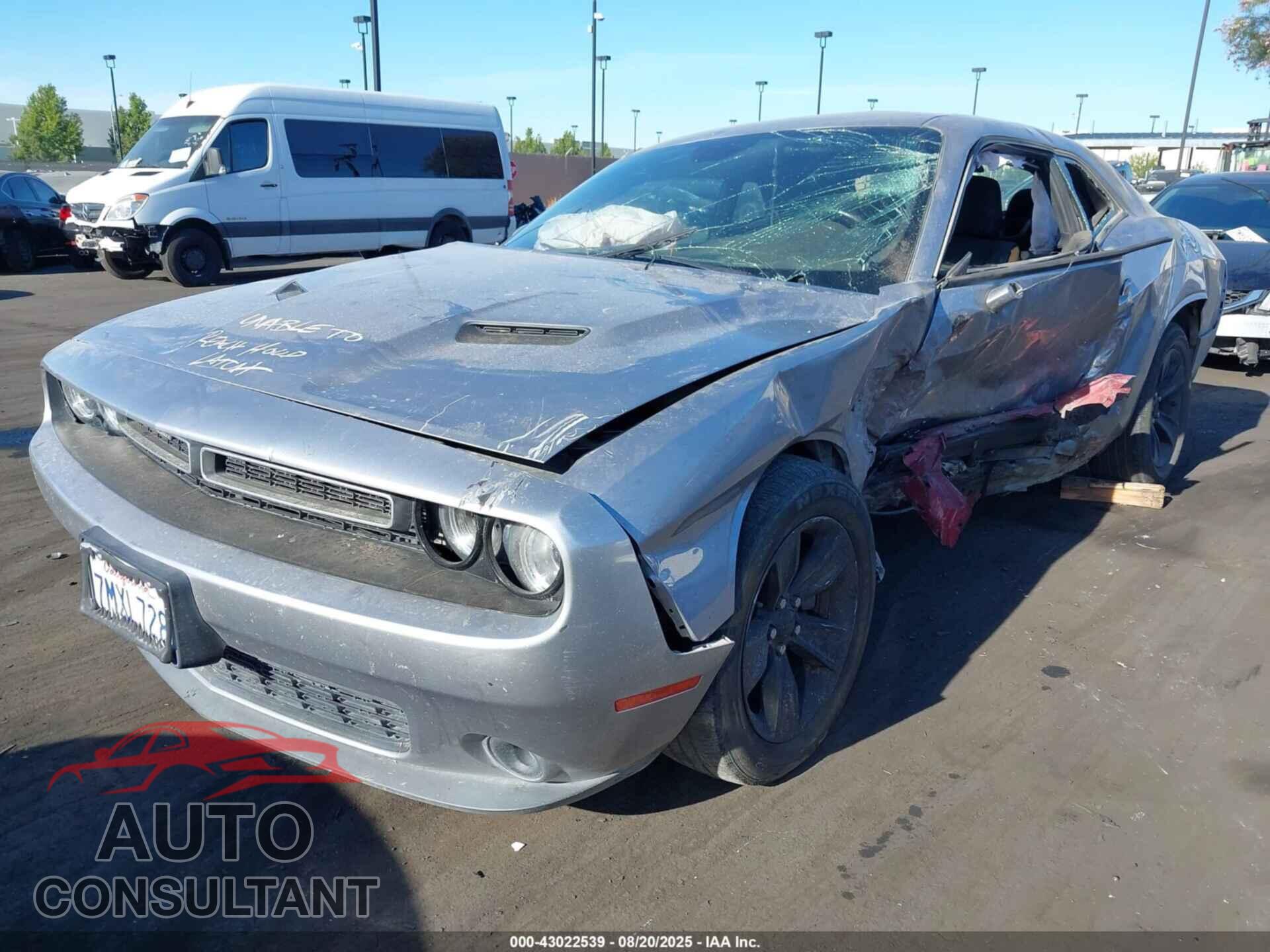 DODGE CHALLENGER 2016 - 2C3CDZAG3GH100895