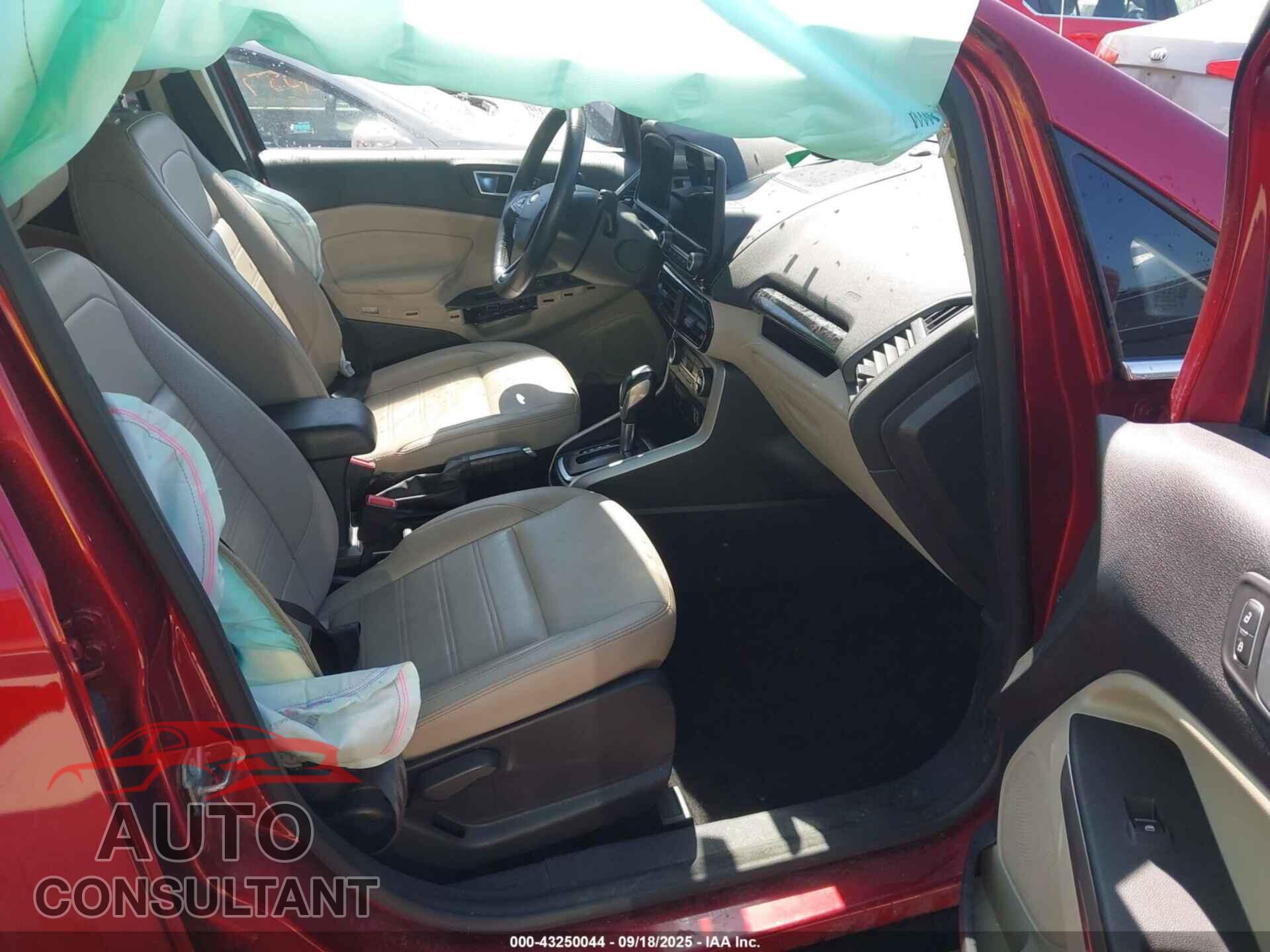 FORD ECOSPORT 2019 - MAJ6S3KLXKC263309