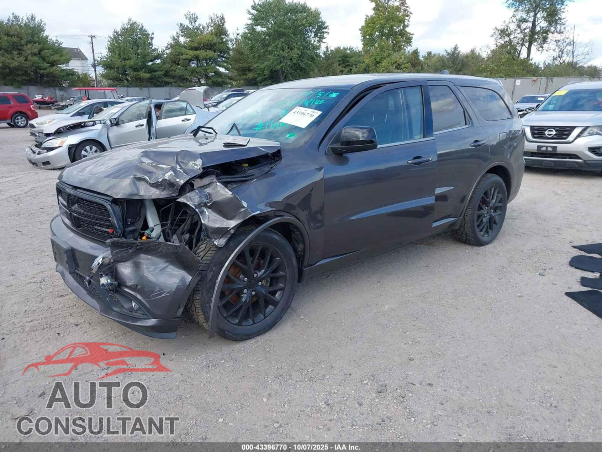 DODGE DURANGO 2015 - 1C4RDHAG0FC921227