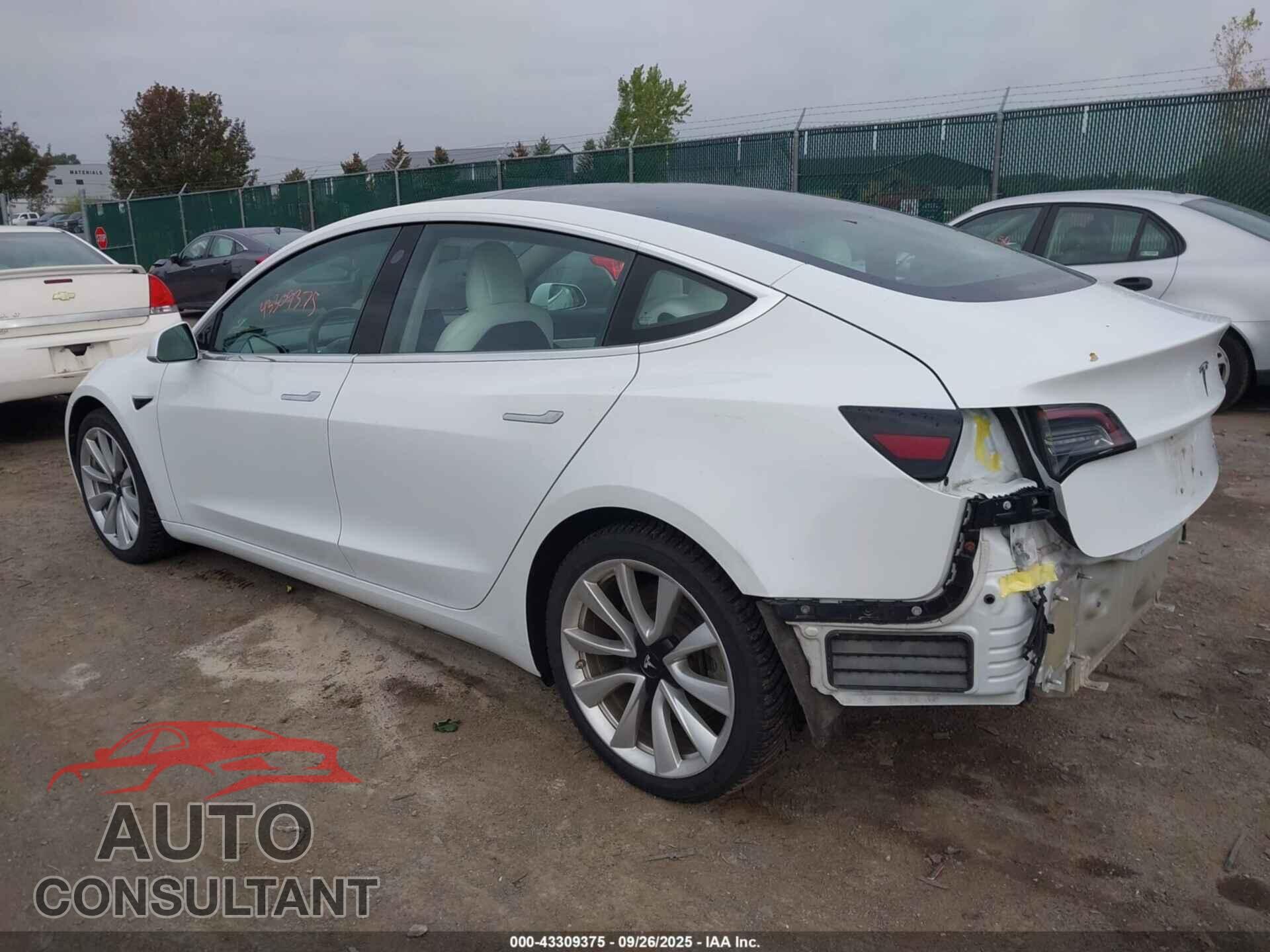 TESLA MODEL 3 2018 - 5YJ3E1EB2JF112221