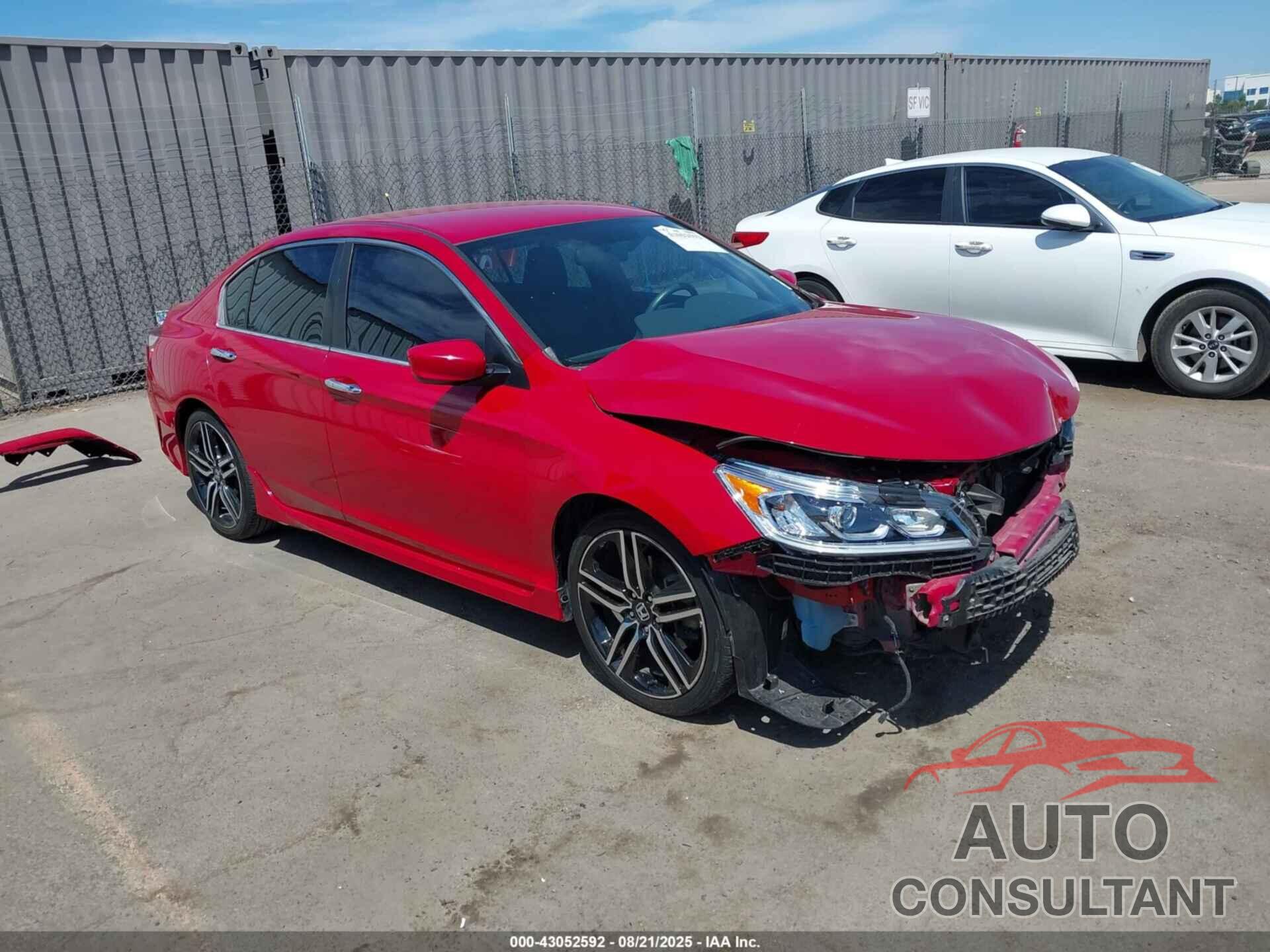 HONDA ACCORD 2017 - 1HGCR2F14HA142292