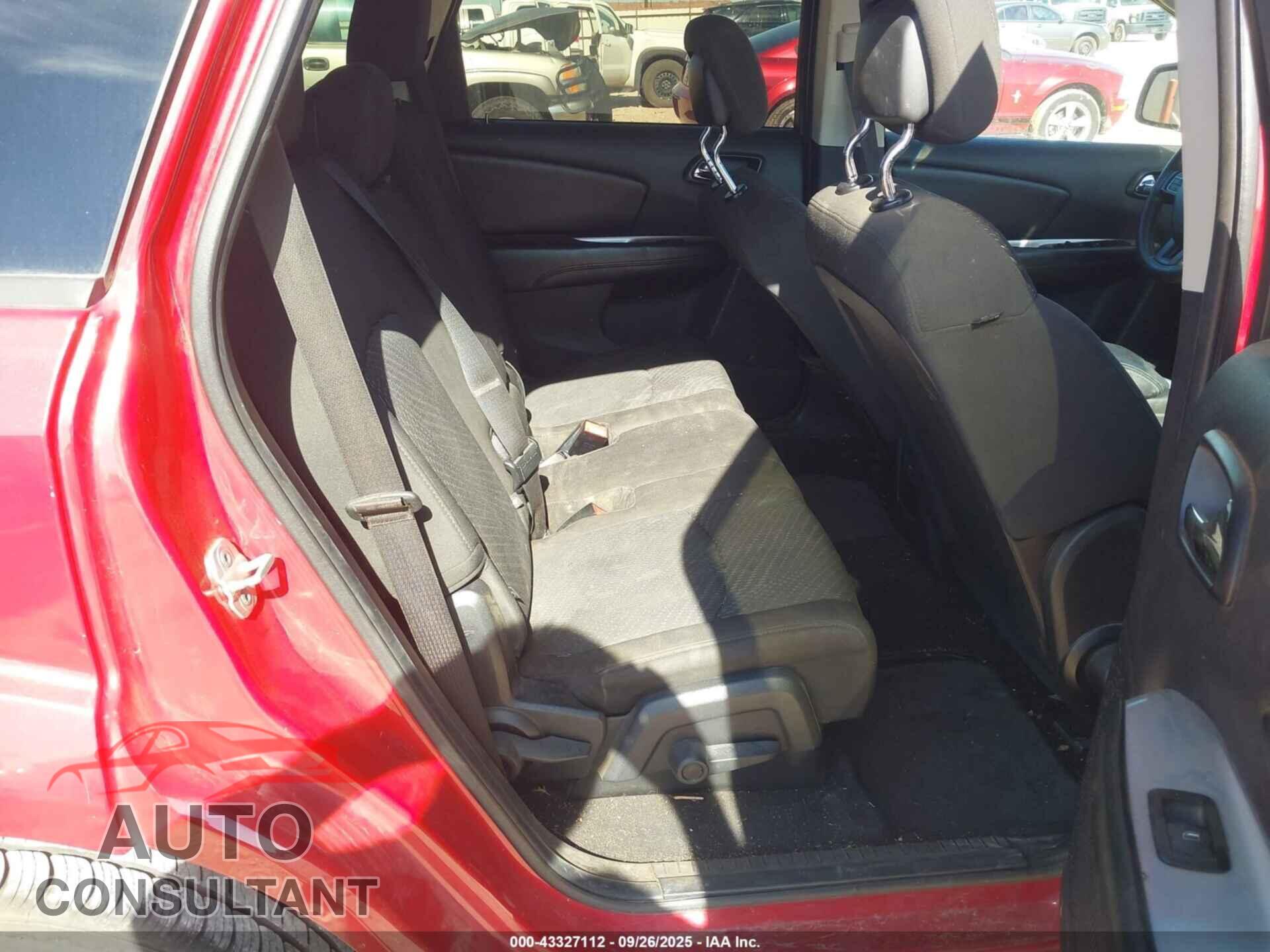 DODGE JOURNEY 2012 - 3C4PDCBG6CT229675