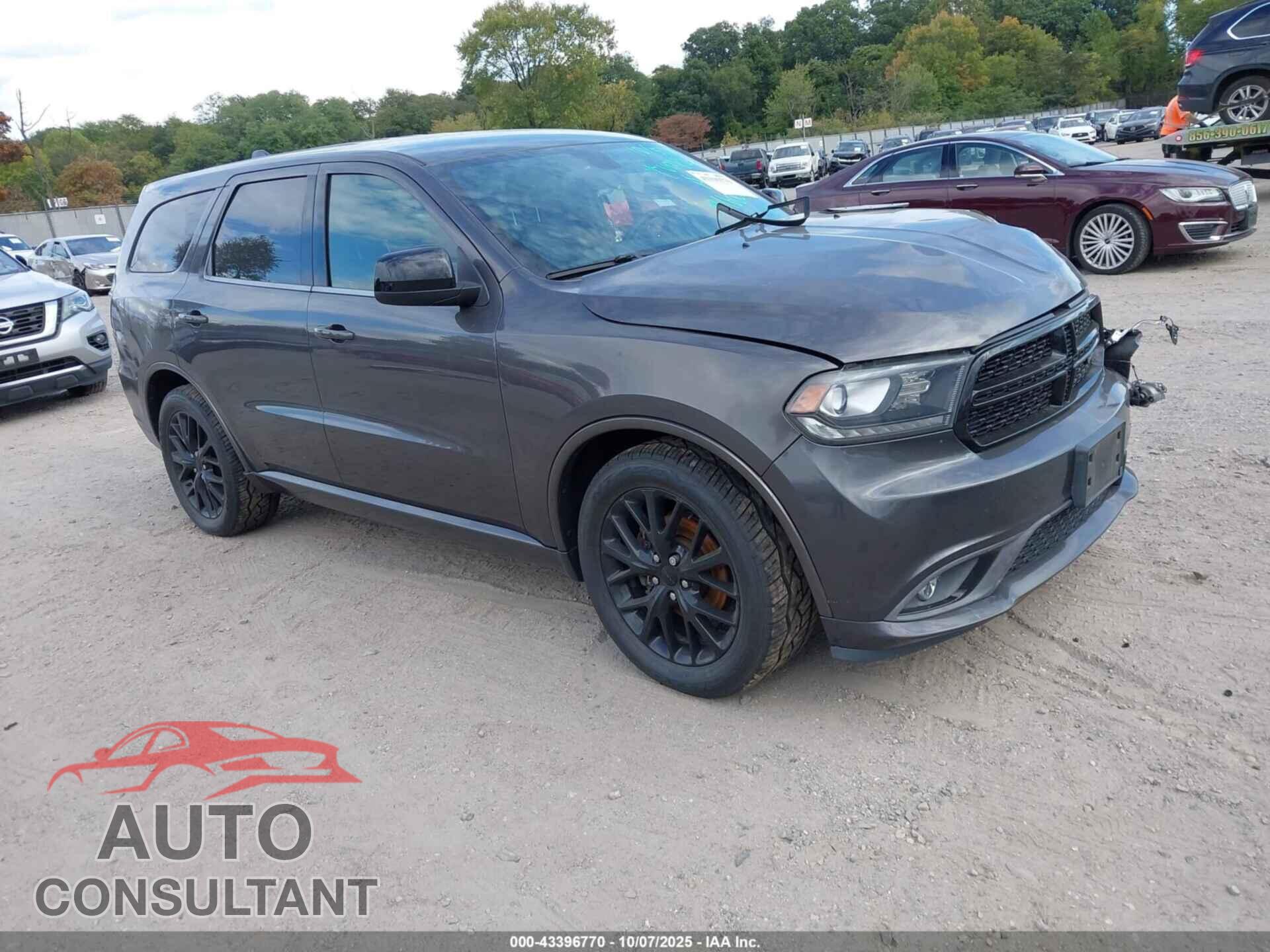 DODGE DURANGO 2015 - 1C4RDHAG0FC921227