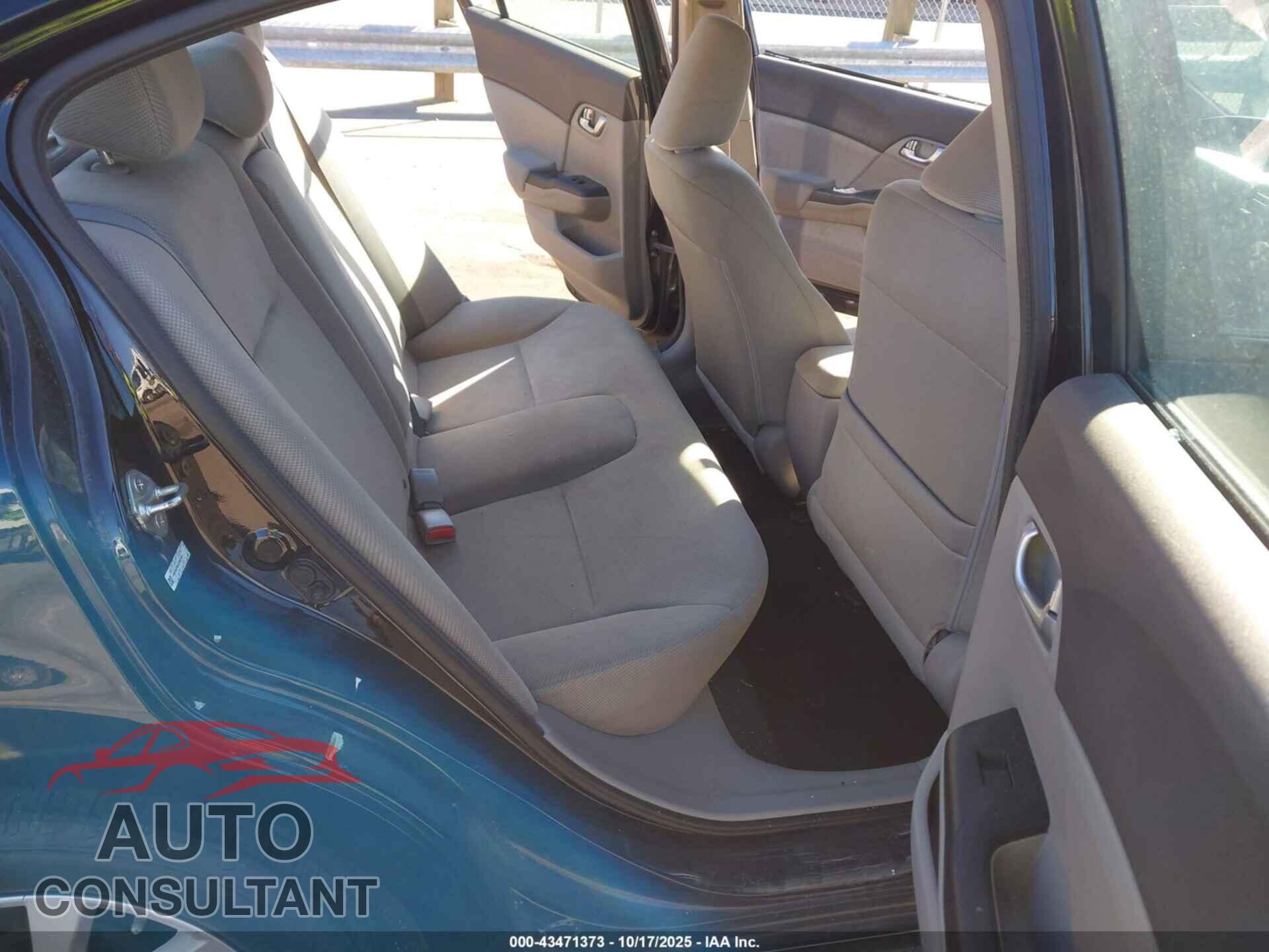 HONDA CIVIC 2012 - 19XFB2F86CE063161