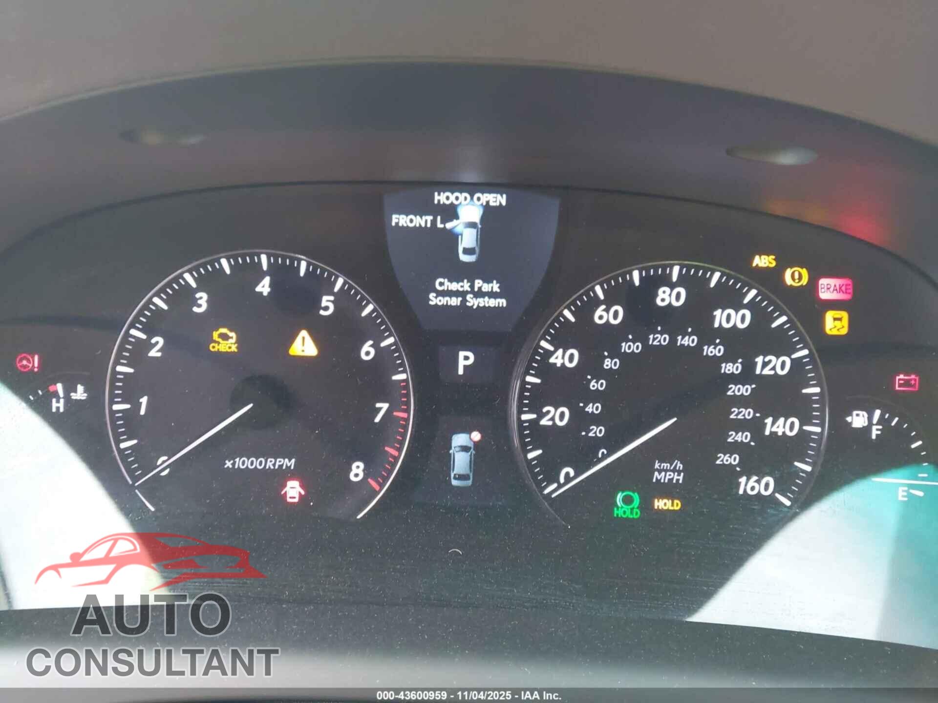 LEXUS LS 460 2012 - JTHCL5EF2C5013059