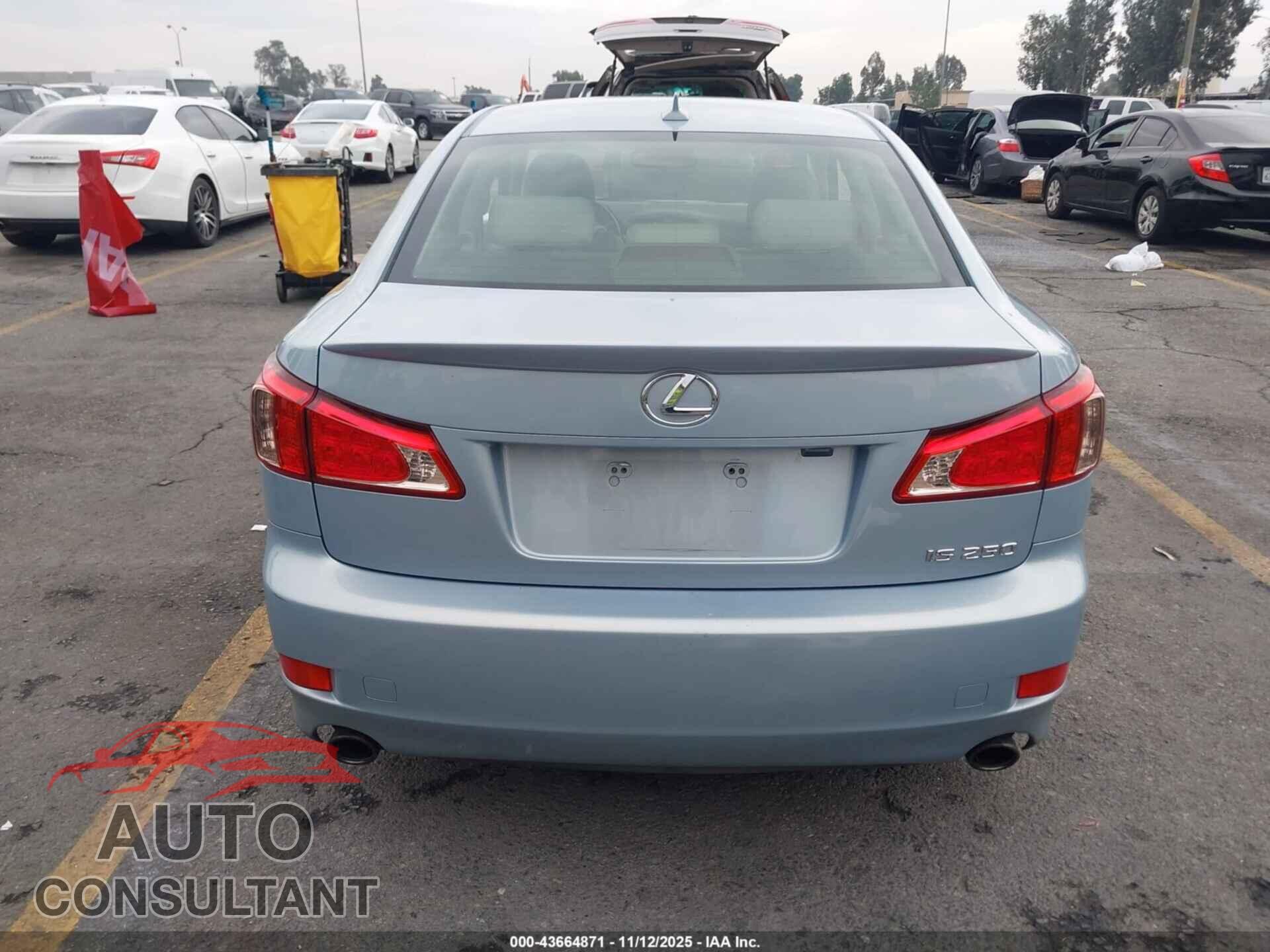 LEXUS IS 250 2012 - JTHBF5C29C5162300