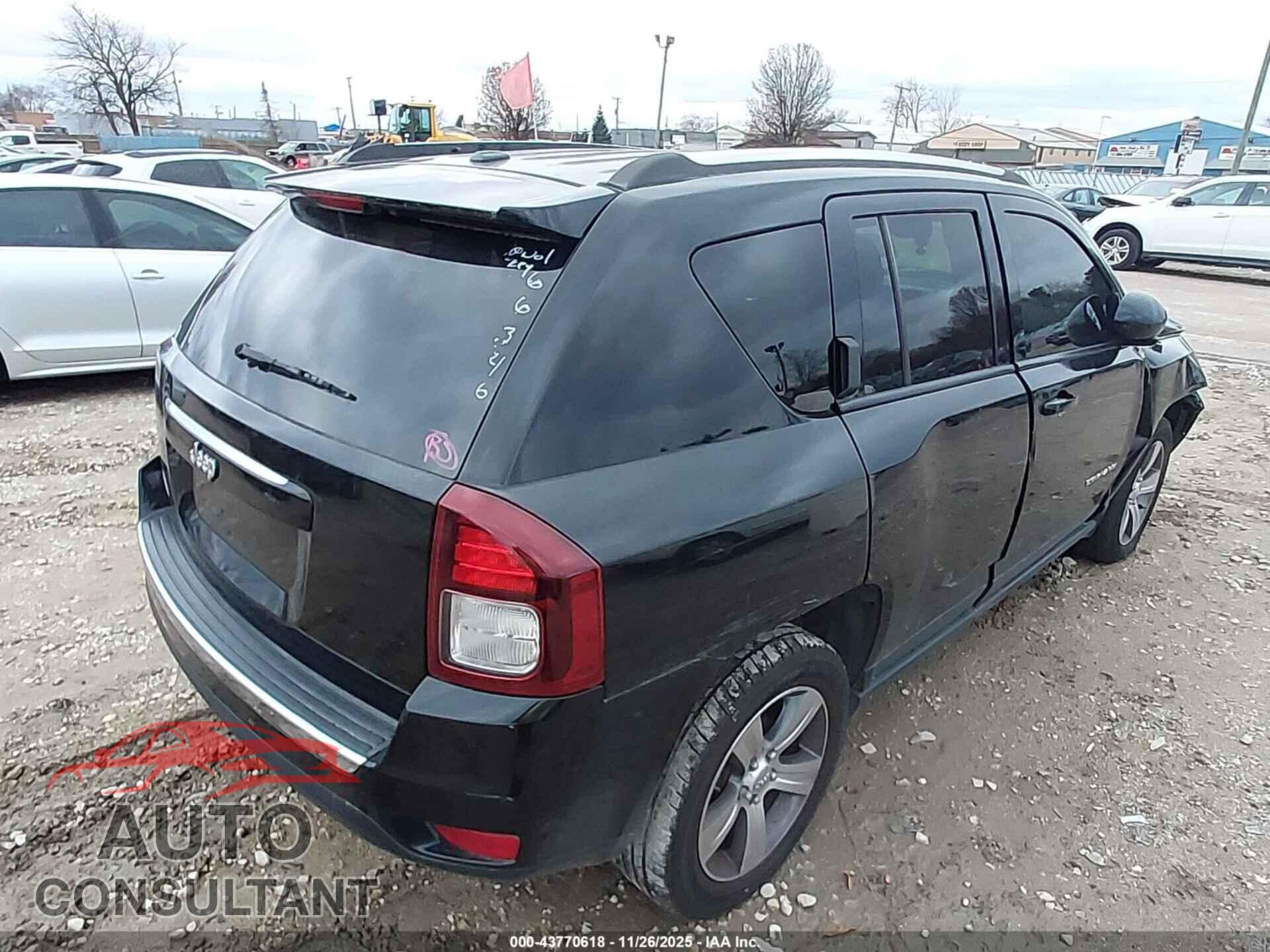 JEEP COMPASS 2017 - 1C4NJCEB4HD166346