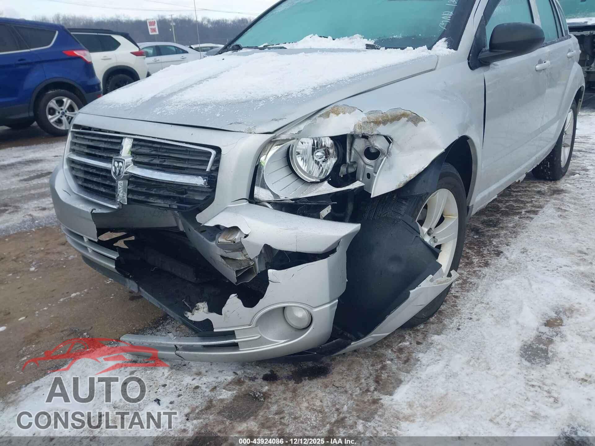 DODGE CALIBER 2012 - 1C3CDWDA9CD505916