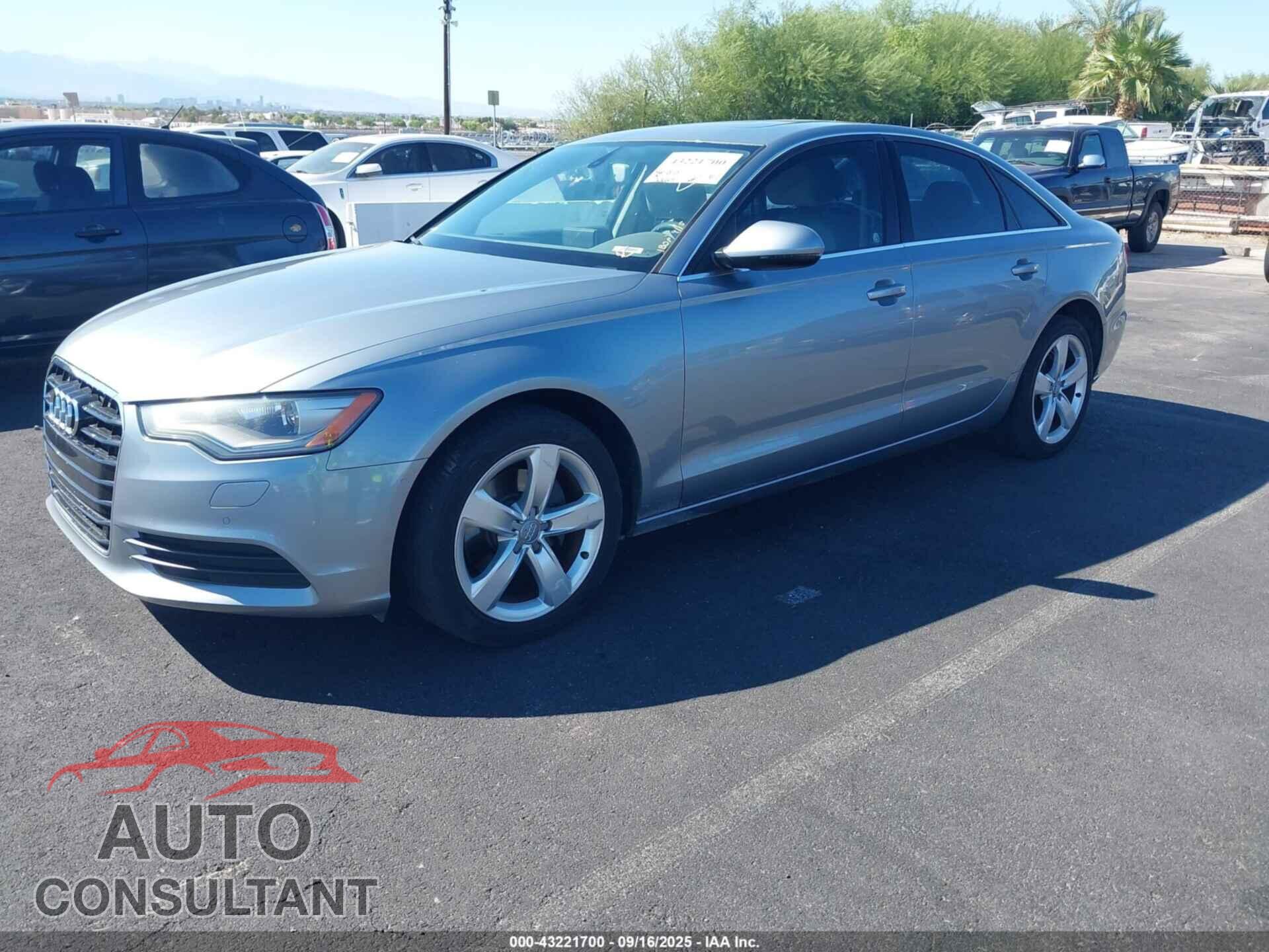 AUDI A6 2012 - WAUDFAFCXCN093766