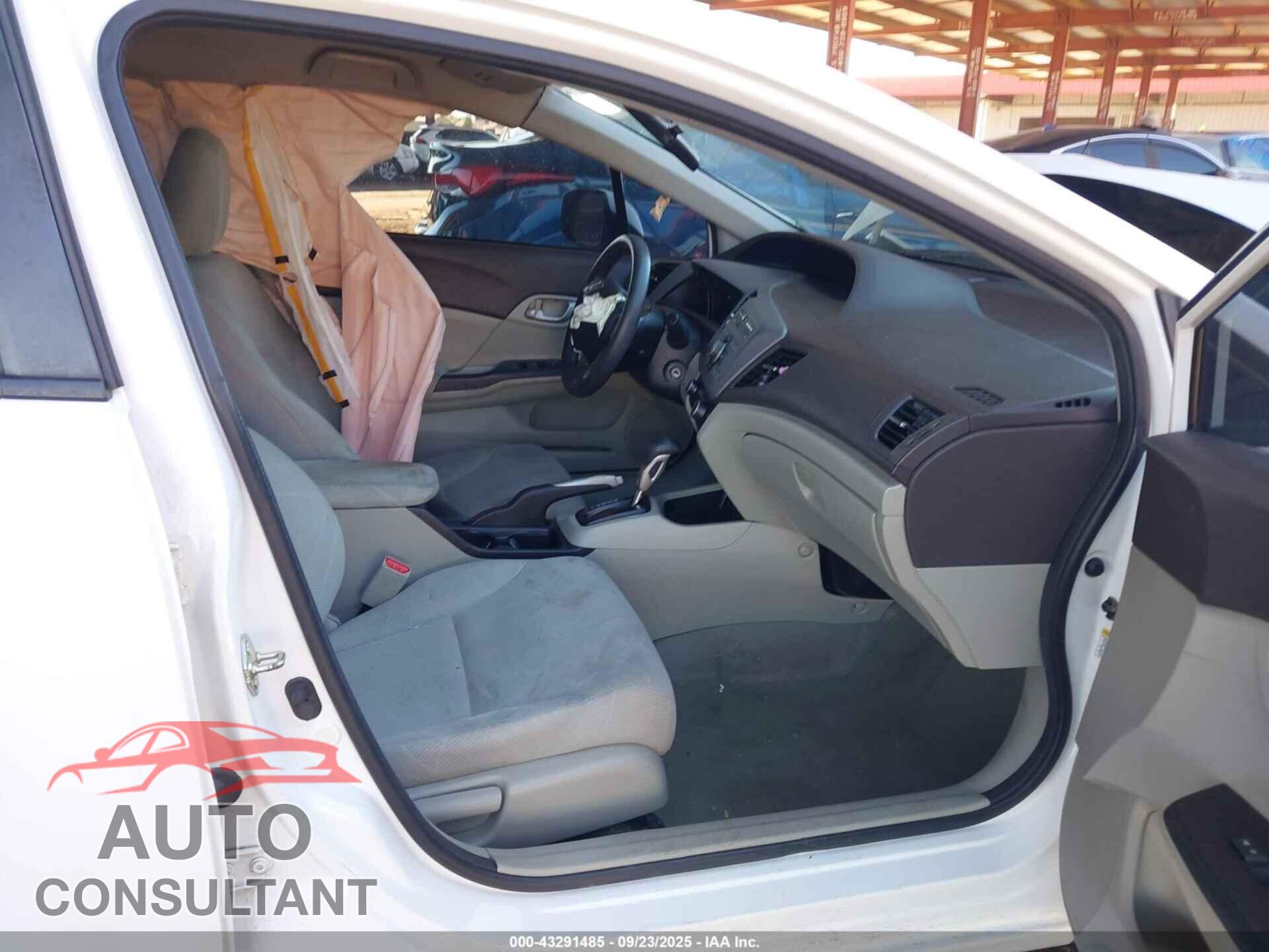 HONDA CIVIC 2012 - 19XFB2F55CE369631