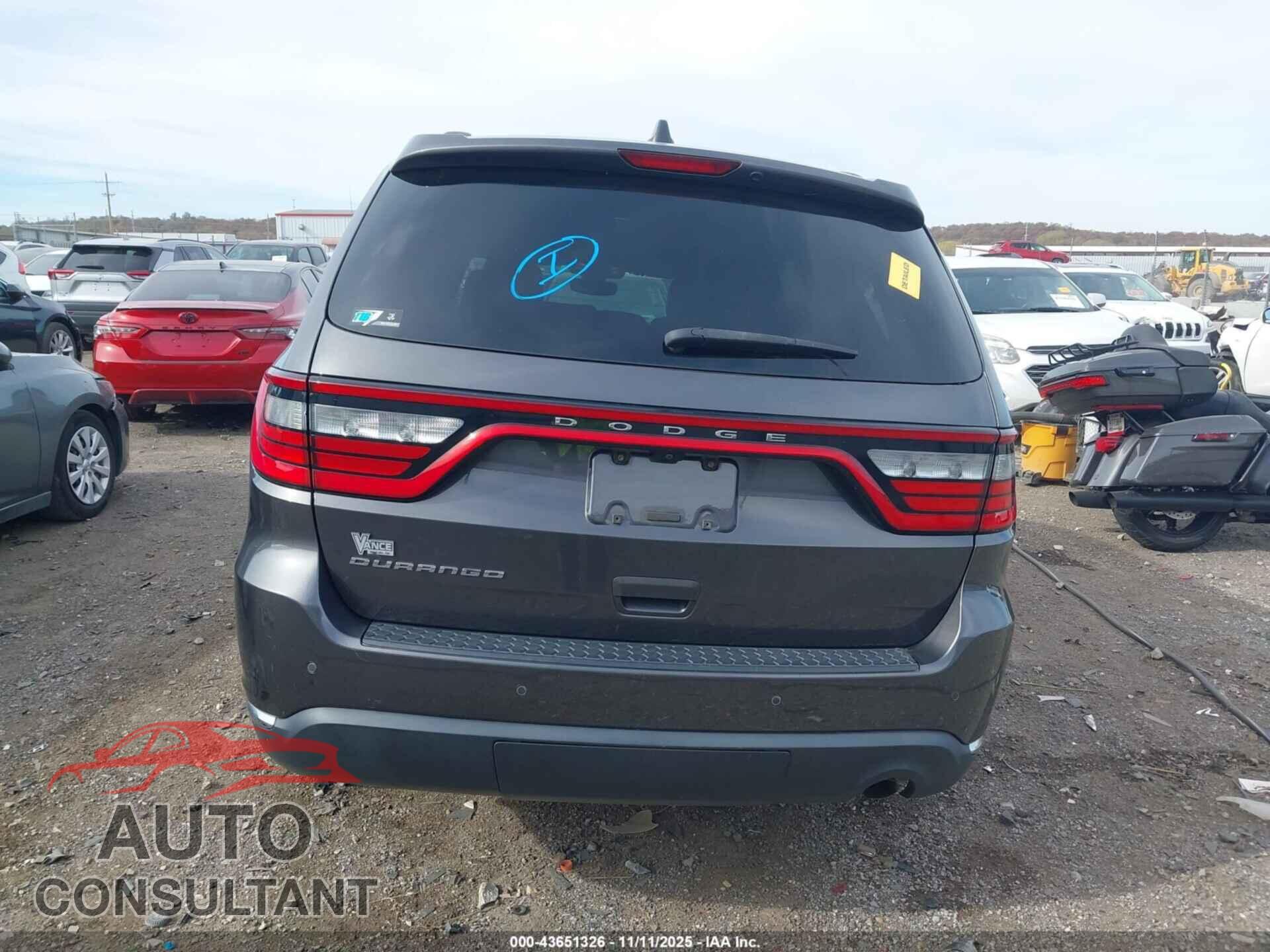 DODGE DURANGO 2017 - 1C4RDHAG3HC724748