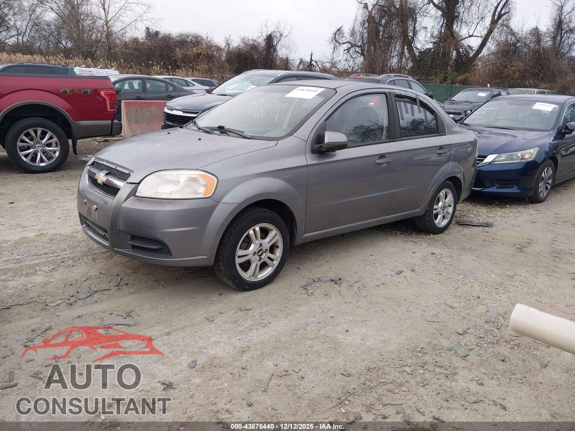 CHEVROLET AVEO 2011 - KL1TD5DEXBB259632