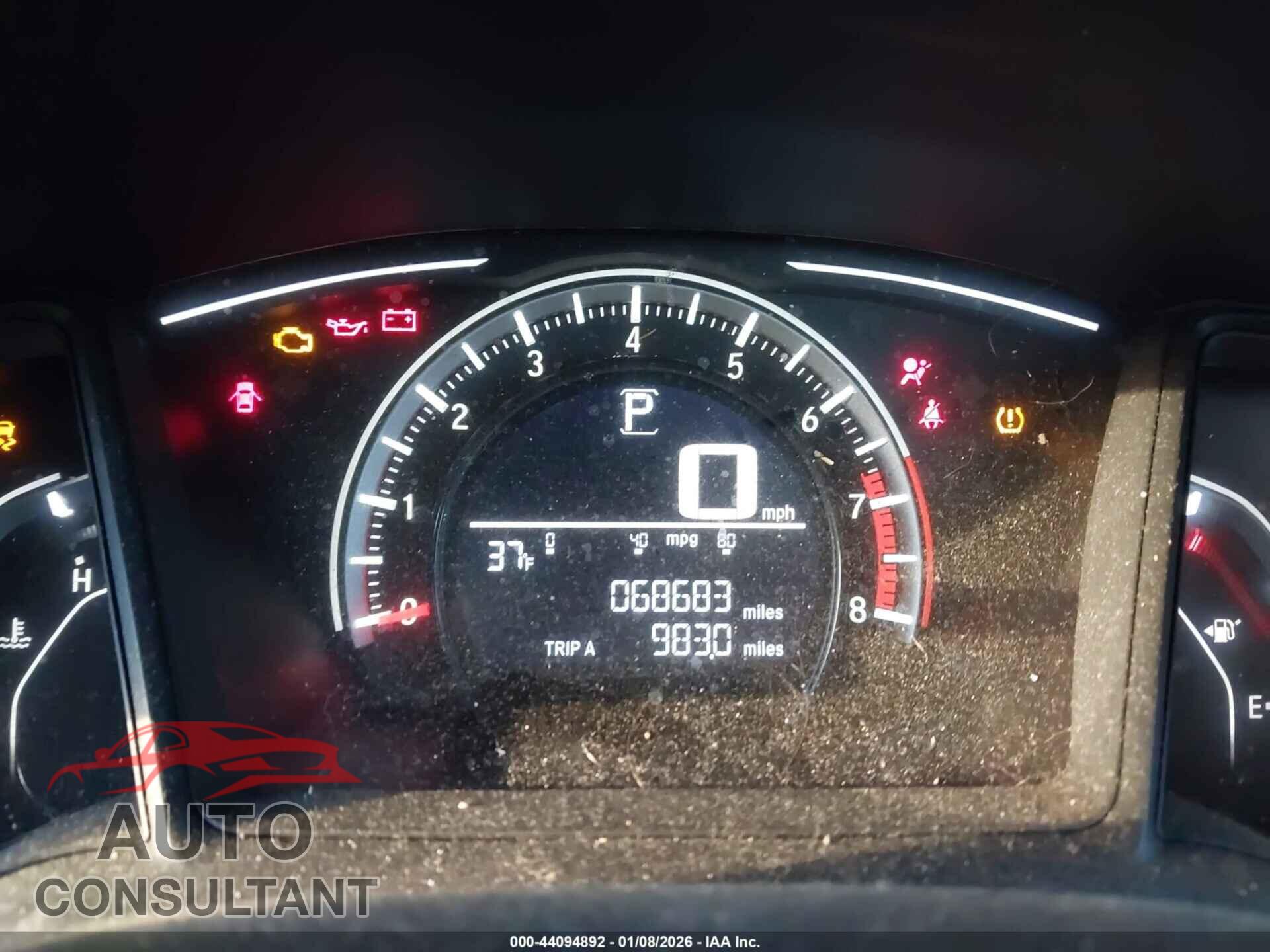 HONDA CIVIC 2017 - 19XFC2F57HE014657