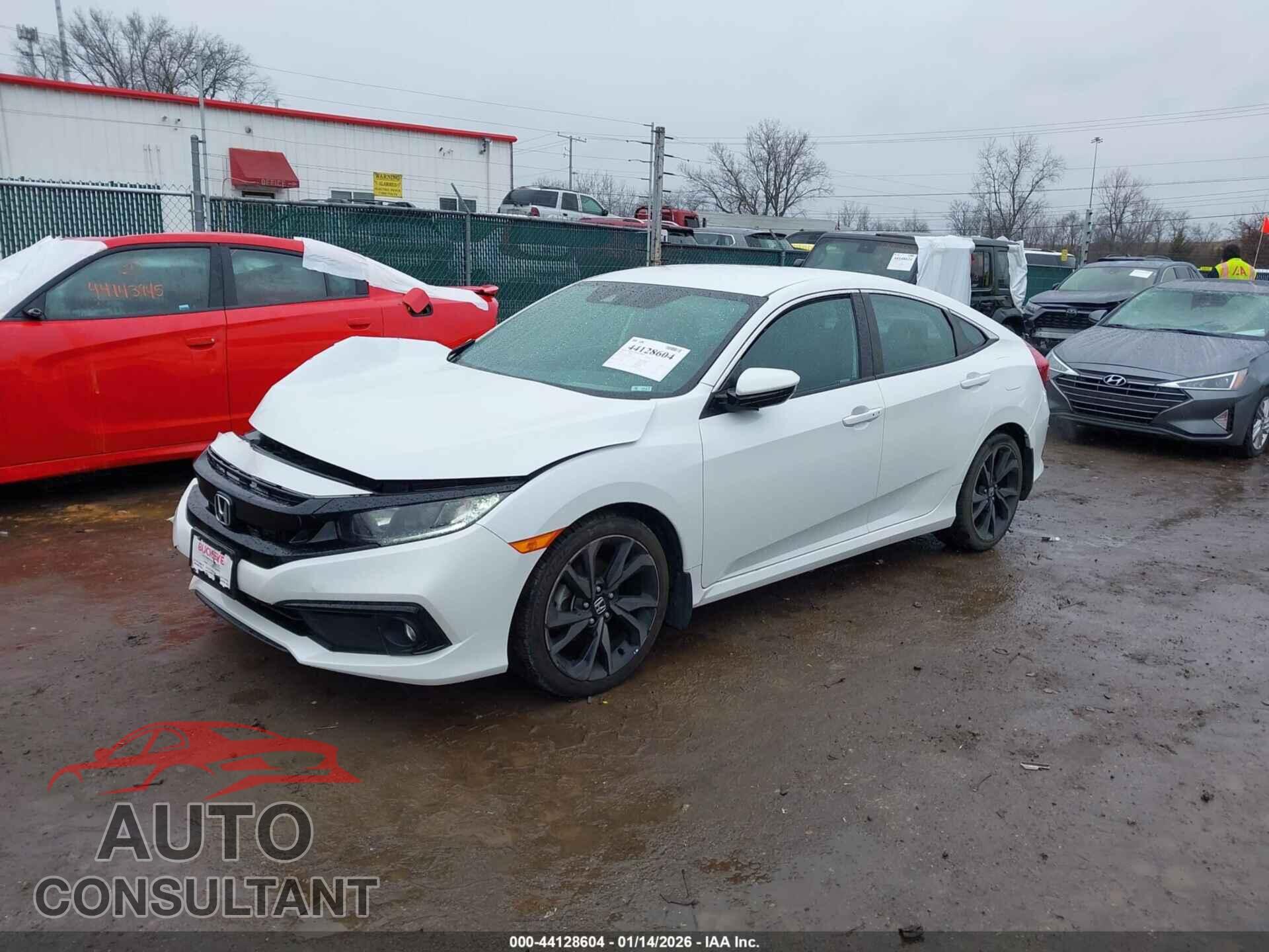 HONDA CIVIC 2019 - 19XFC2F87KE002574