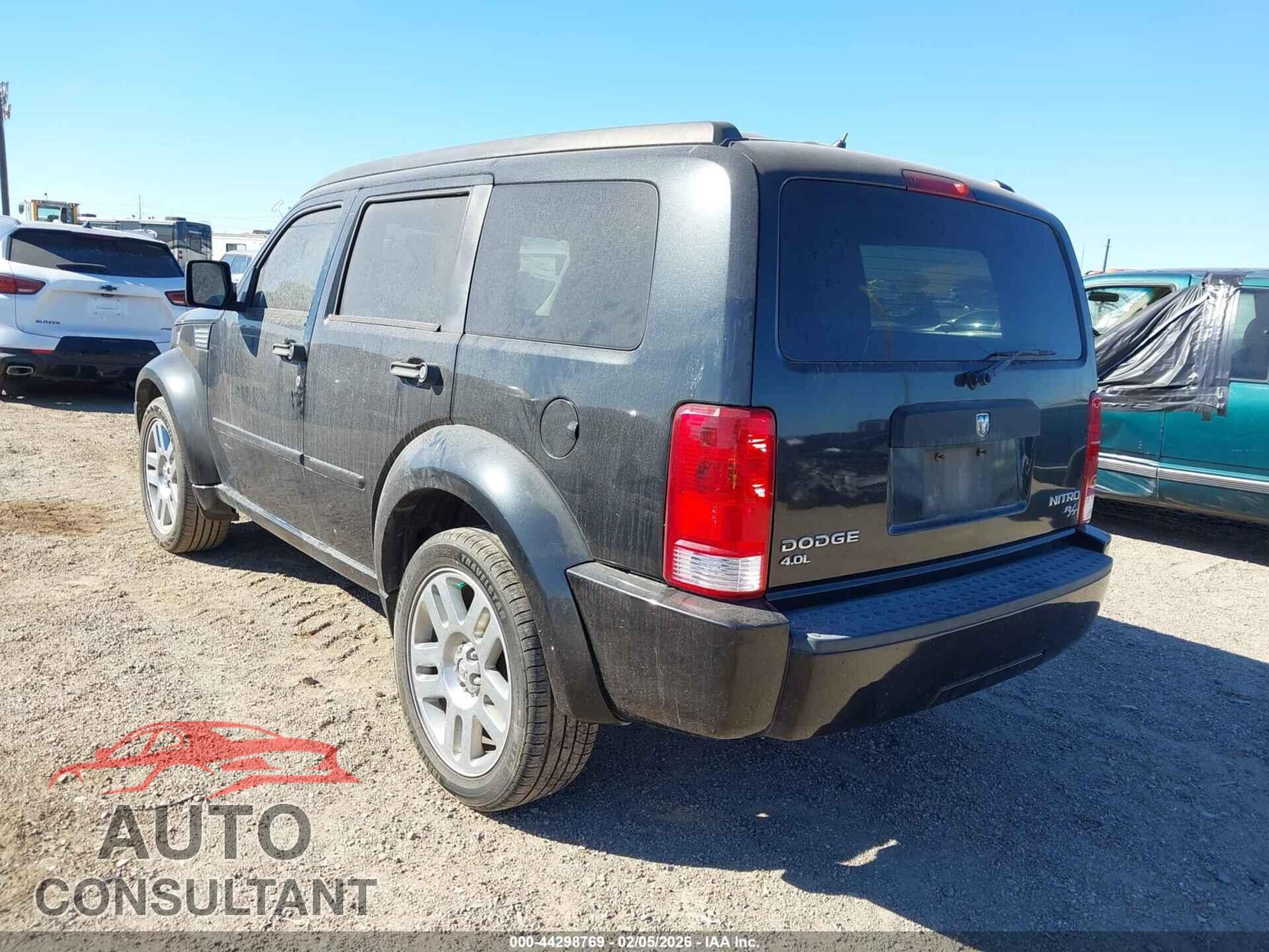 DODGE NITRO 2011 - 1D4PT4GX3BW606735