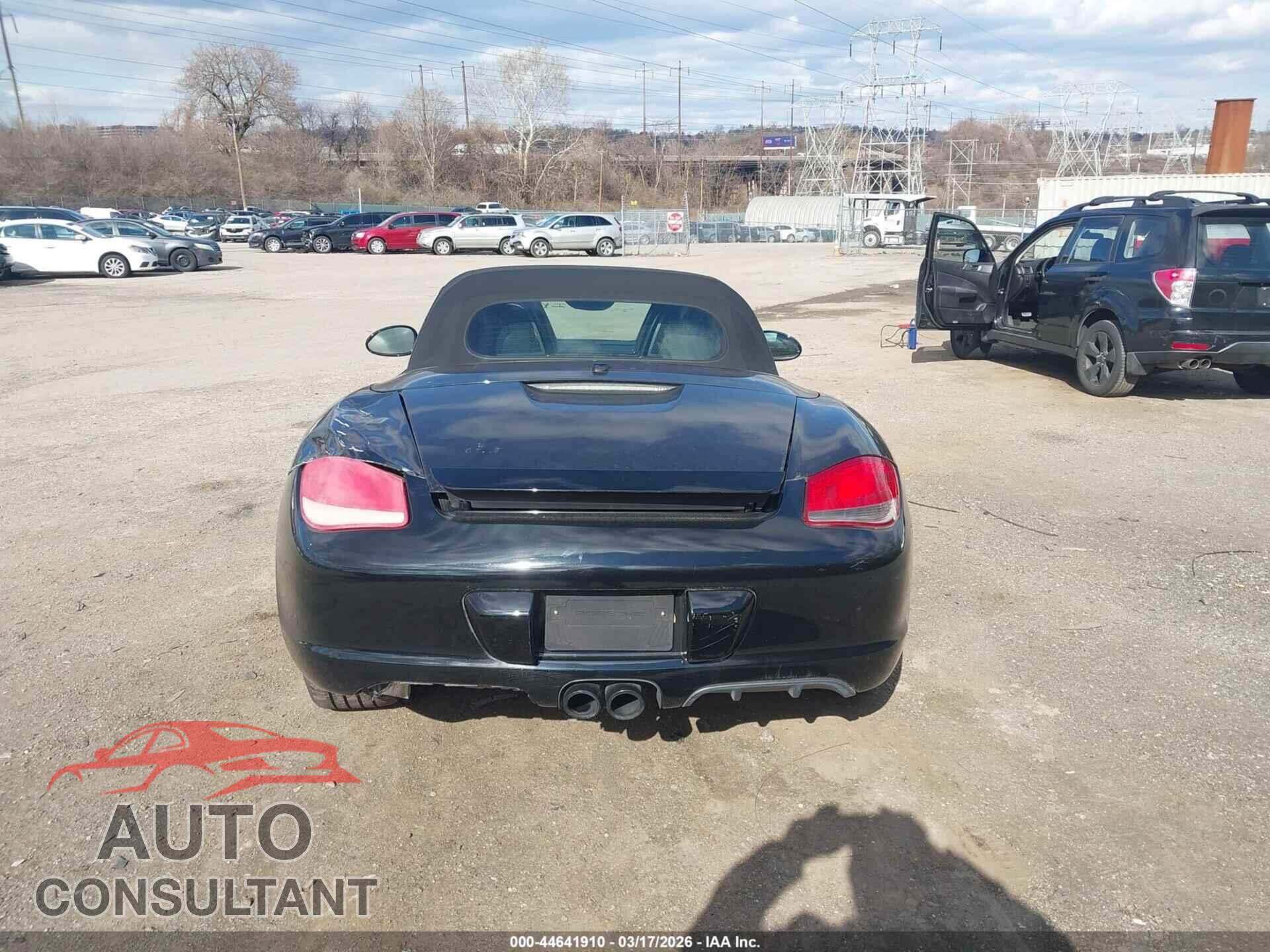 PORSCHE BOXSTER 2012 - WP0CB2A89CS798076
