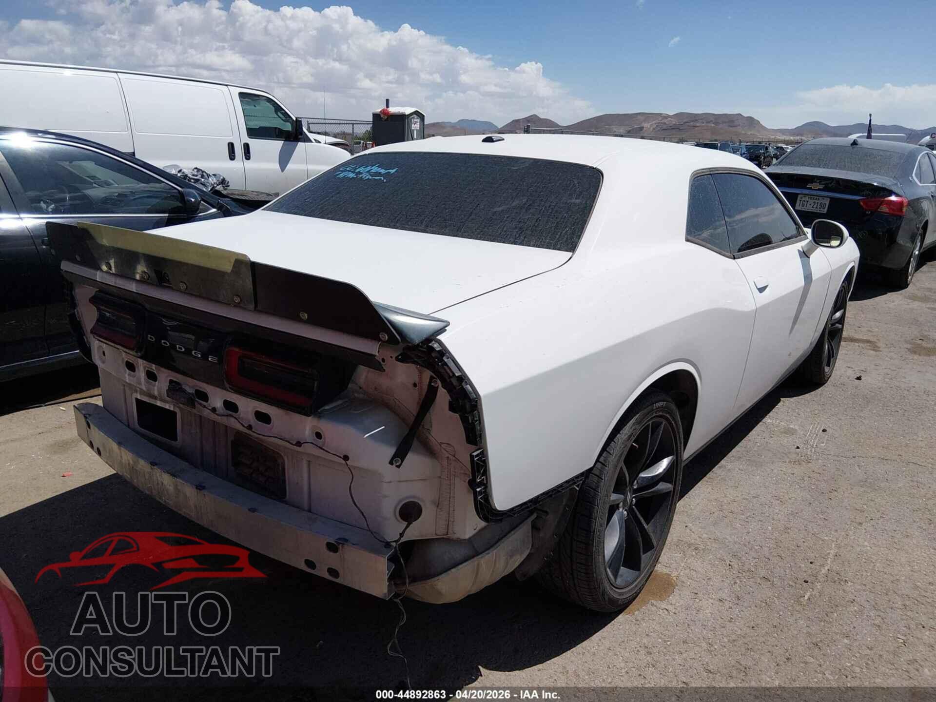 DODGE CHALLENGER 2017 - 2C3CDZAG6HH531443