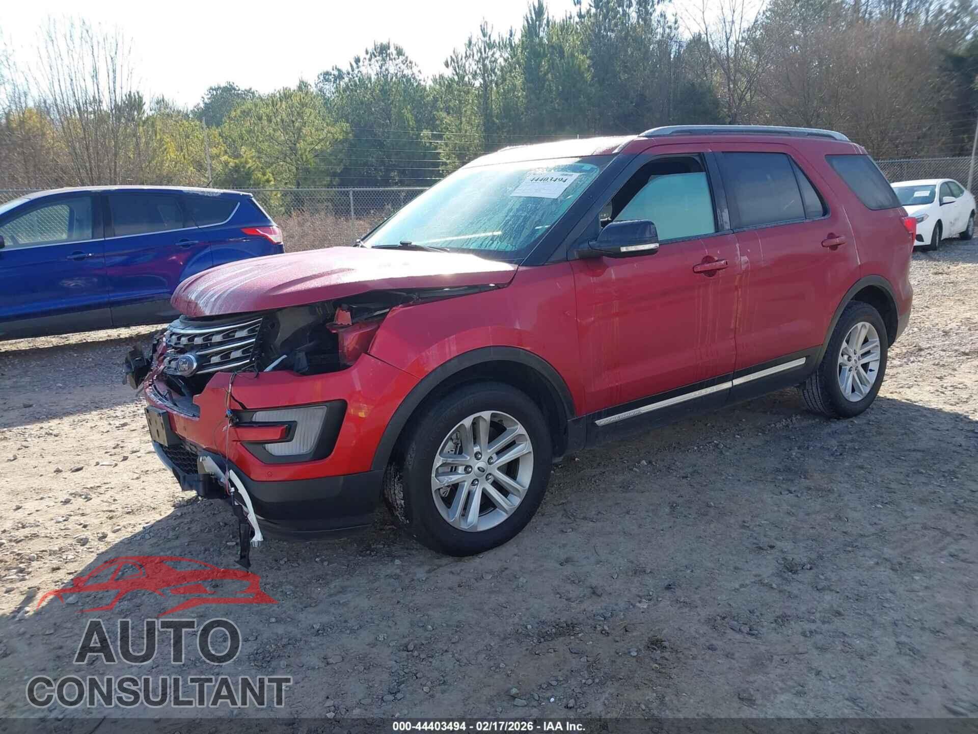 FORD EXPLORER 2017 - 1FM5K7D83HGC99295