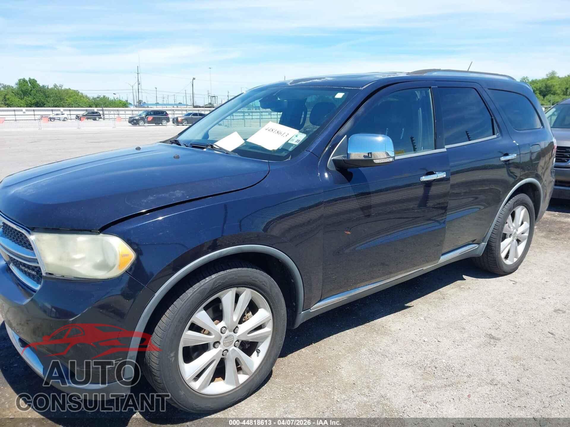 DODGE DURANGO 2011 - 1D4SE4GT2BC689092