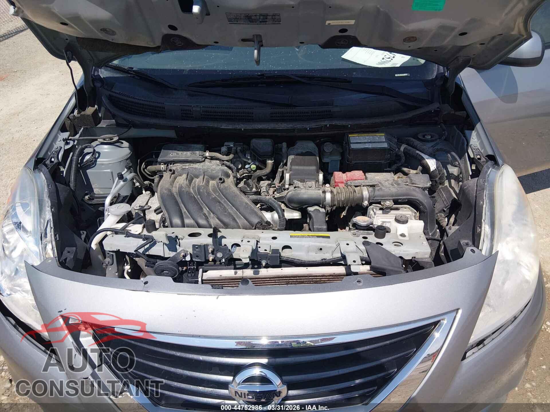 NISSAN VERSA 2014 - 3N1CN7AP3EL856487