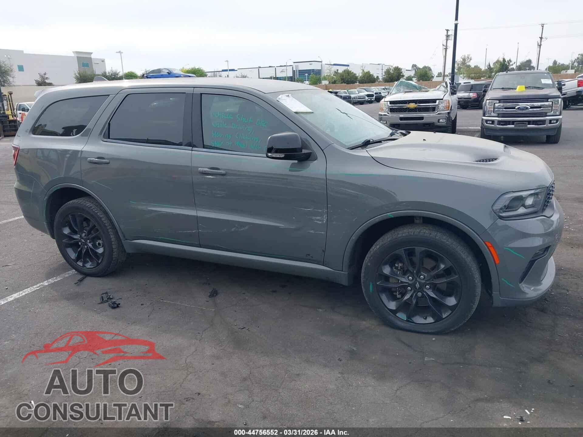 DODGE DURANGO 2021 - 1C4RDJDG5MC852843
