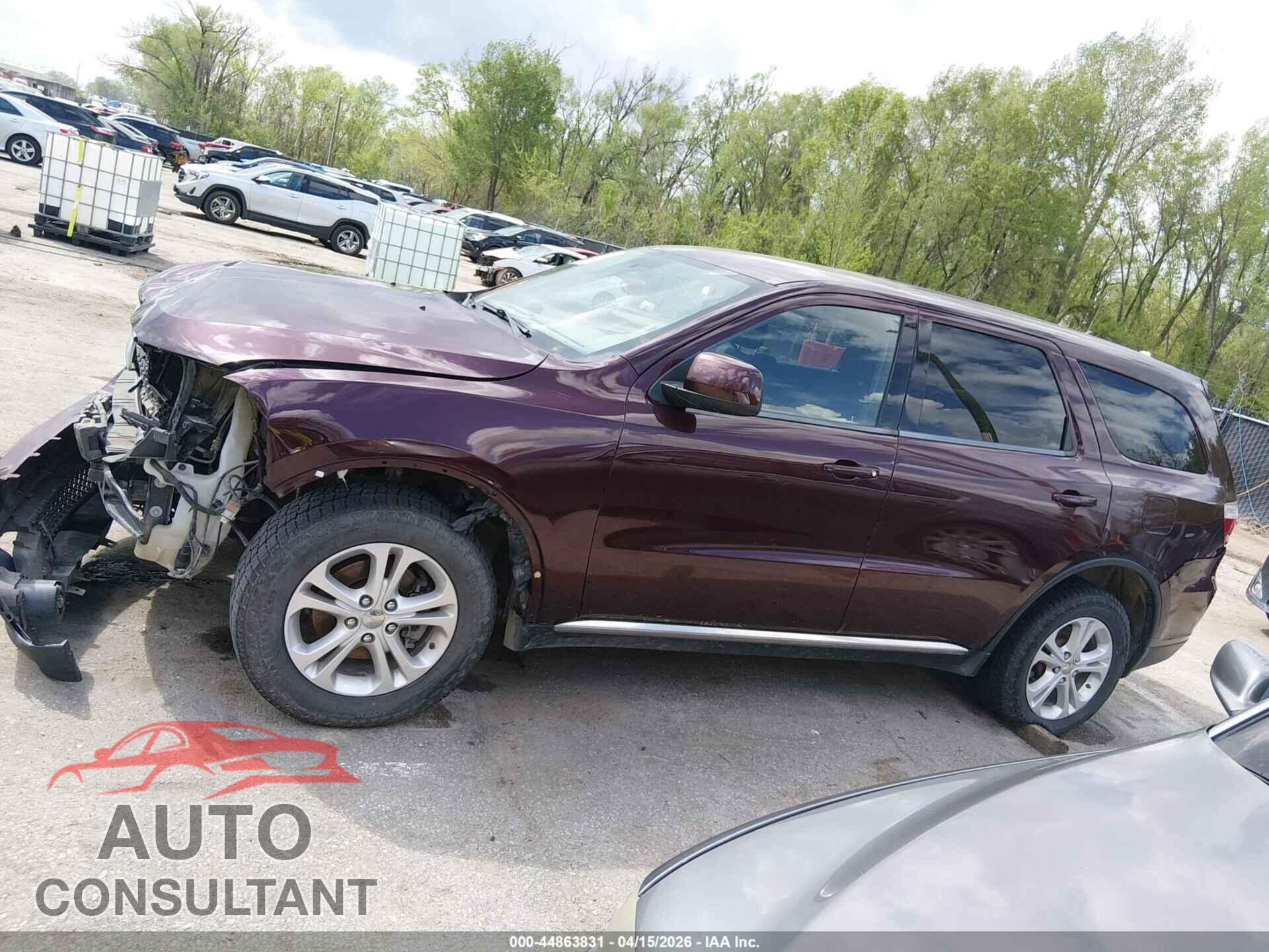 DODGE DURANGO 2012 - 1C4RDHAG1CC173163