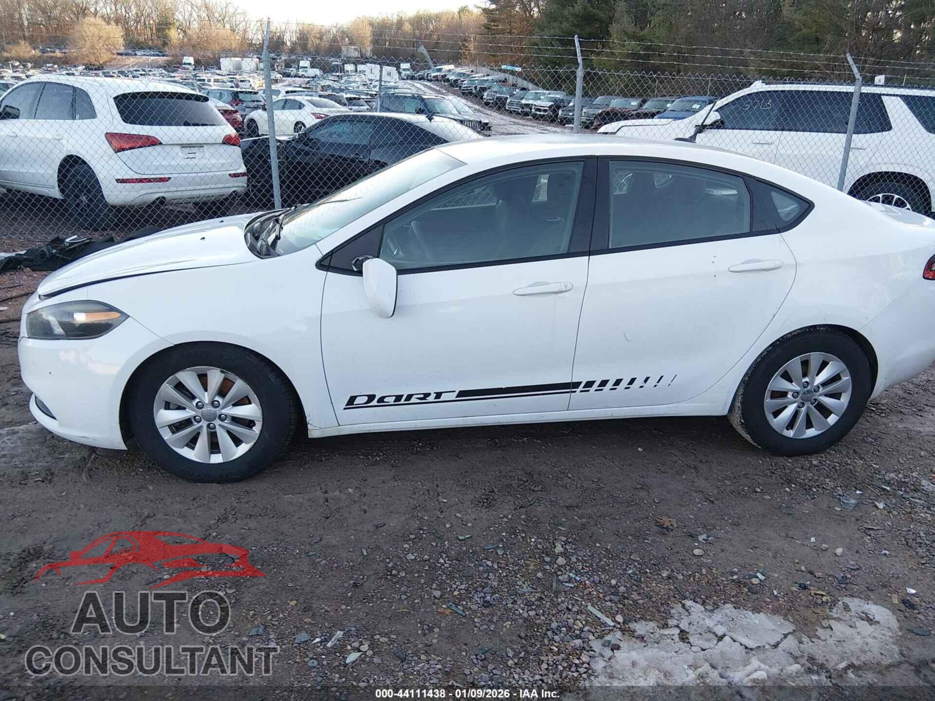 DODGE DART 2014 - 1C3CDFBB1ED877426