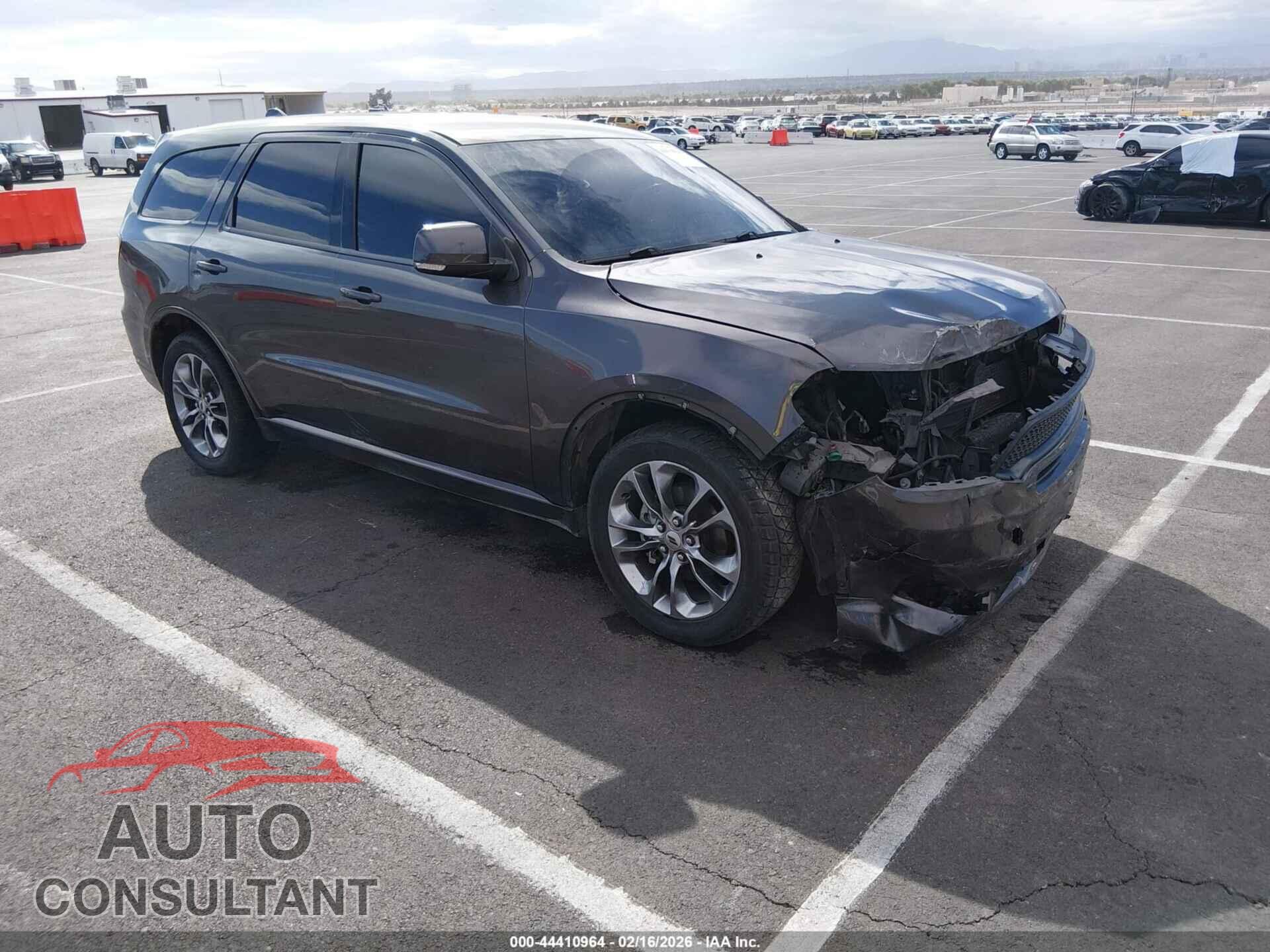 DODGE DURANGO 2019 - 1C4RDHDG4KC826935