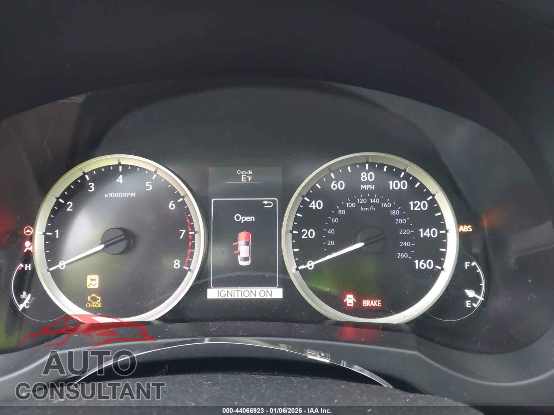 LEXUS IS 250 2014 - JTHBF1D25E5010220