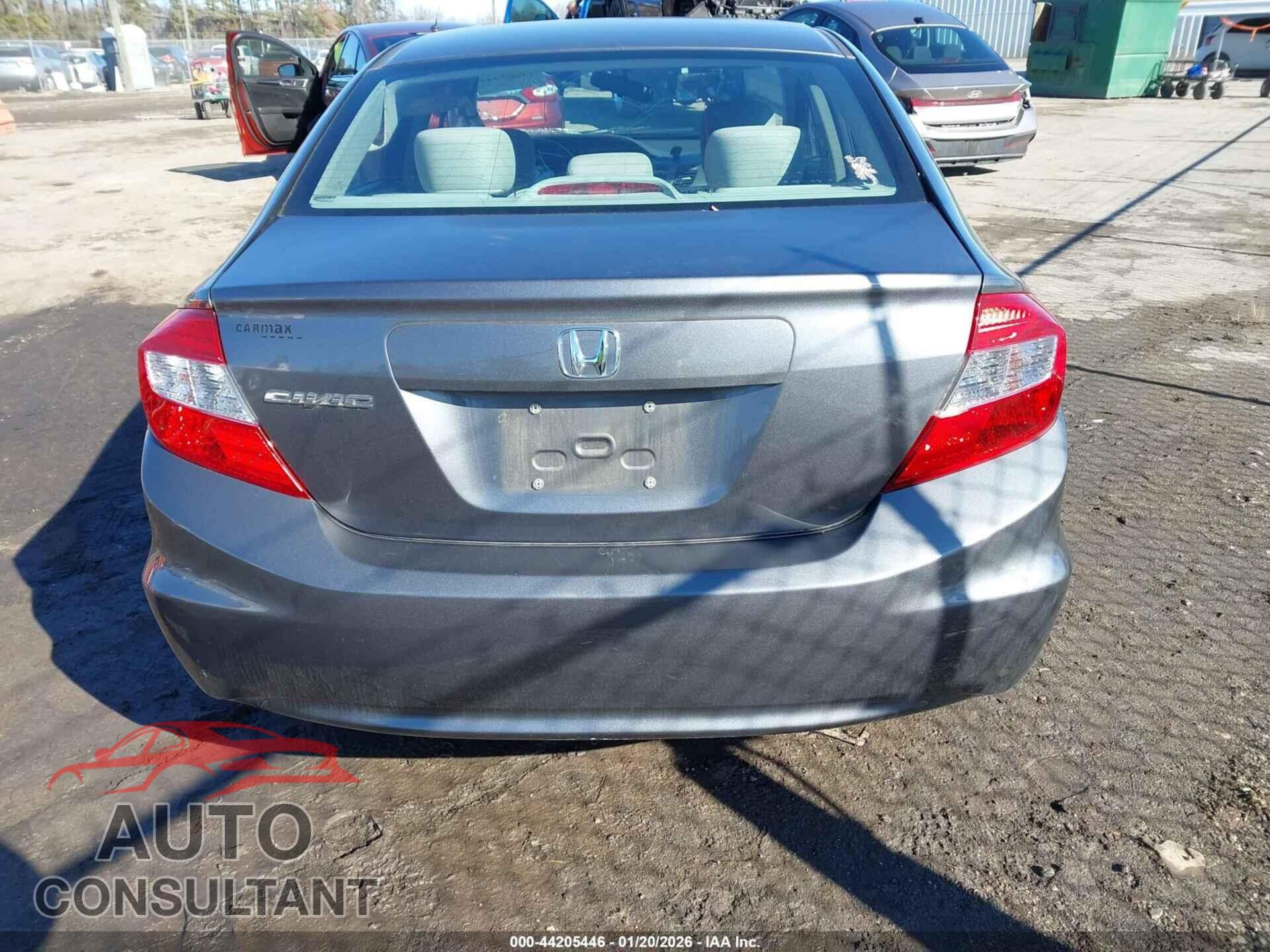 HONDA CIVIC 2012 - 19XFB2F55CE069040