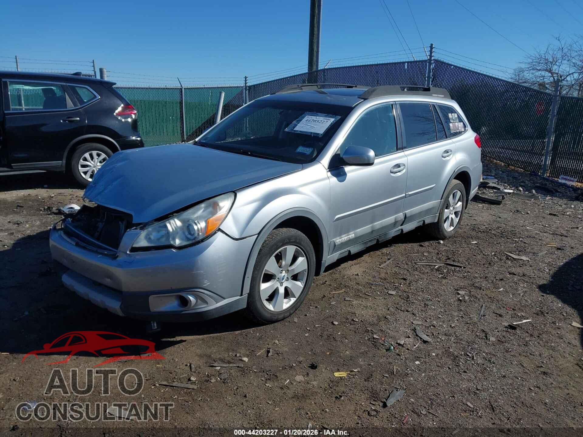 SUBARU OUTBACK 2012 - 4S4BRBLC8C3273220