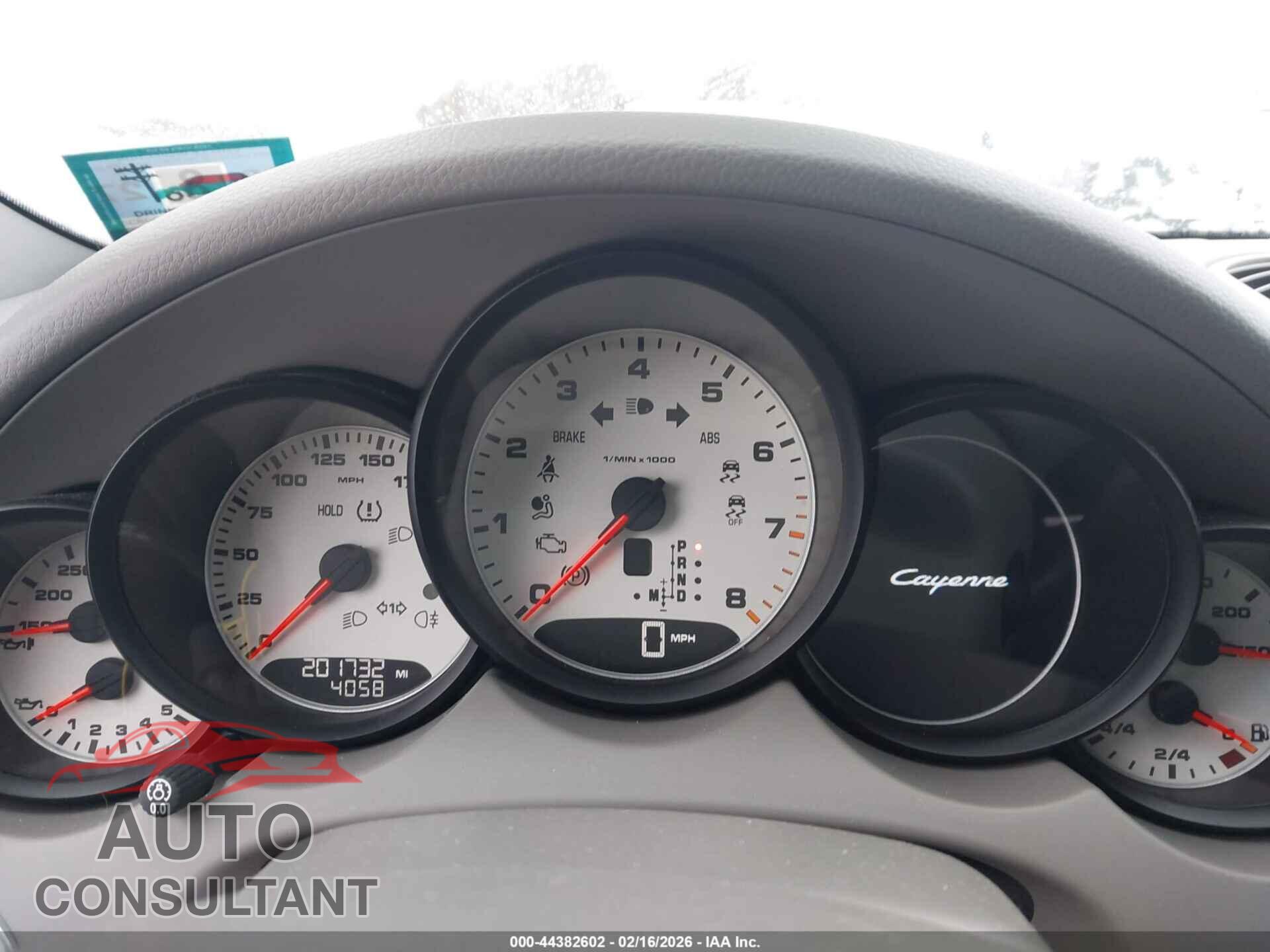 PORSCHE CAYENNE 2011 - WP1AA2A24BLA08261