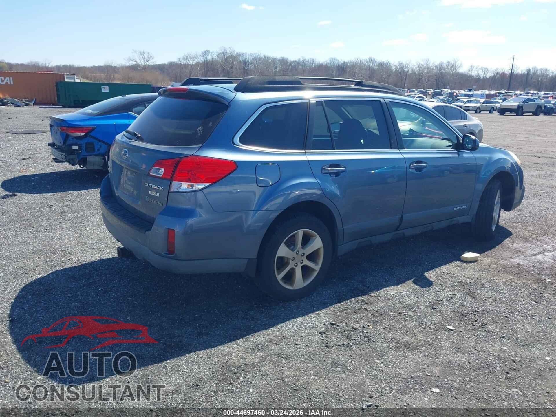 SUBARU OUTBACK 2013 - 4S4BRBCC7D3320755