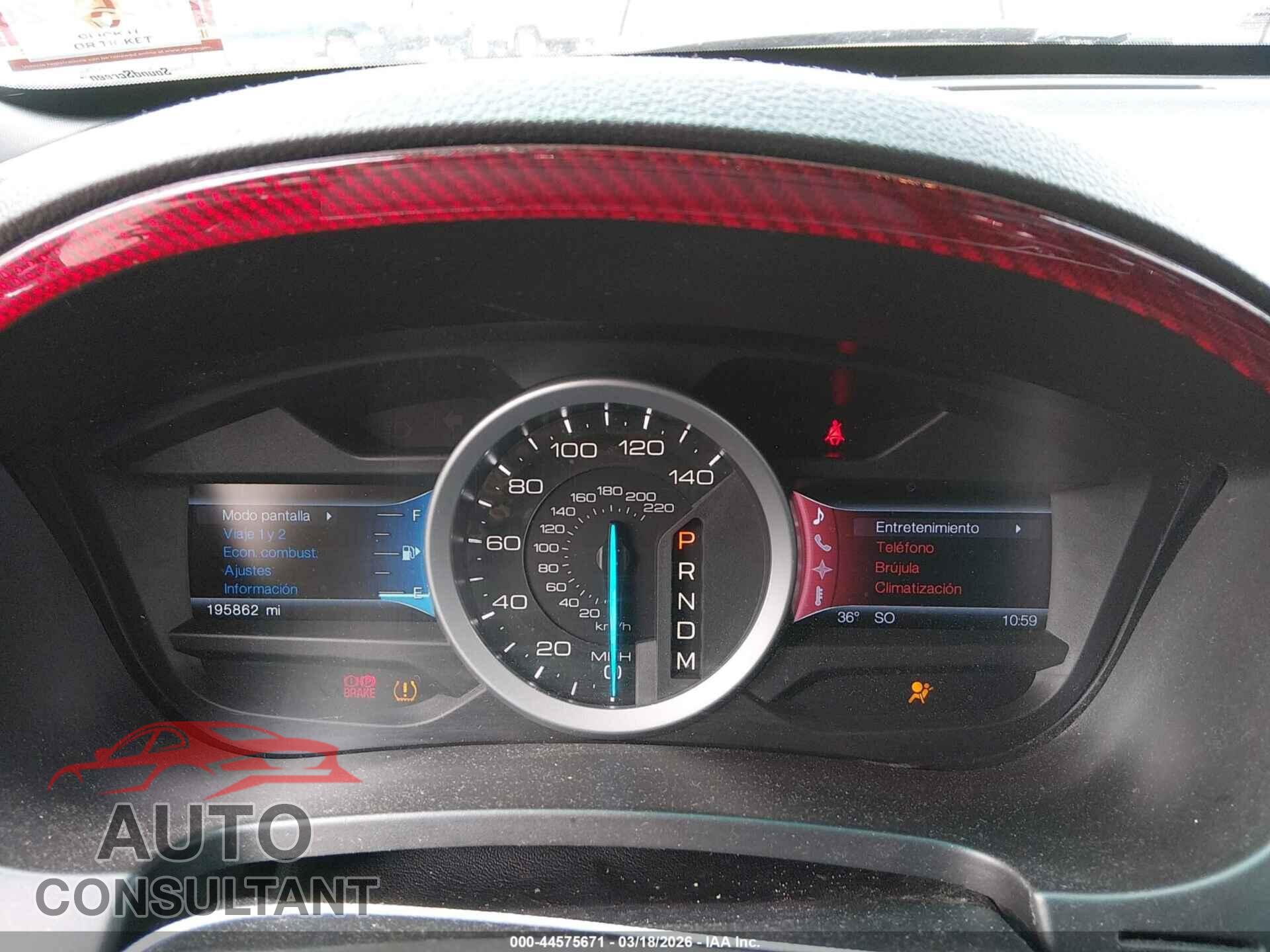 FORD EXPLORER 2013 - 1FM5K8D8XDGC13402