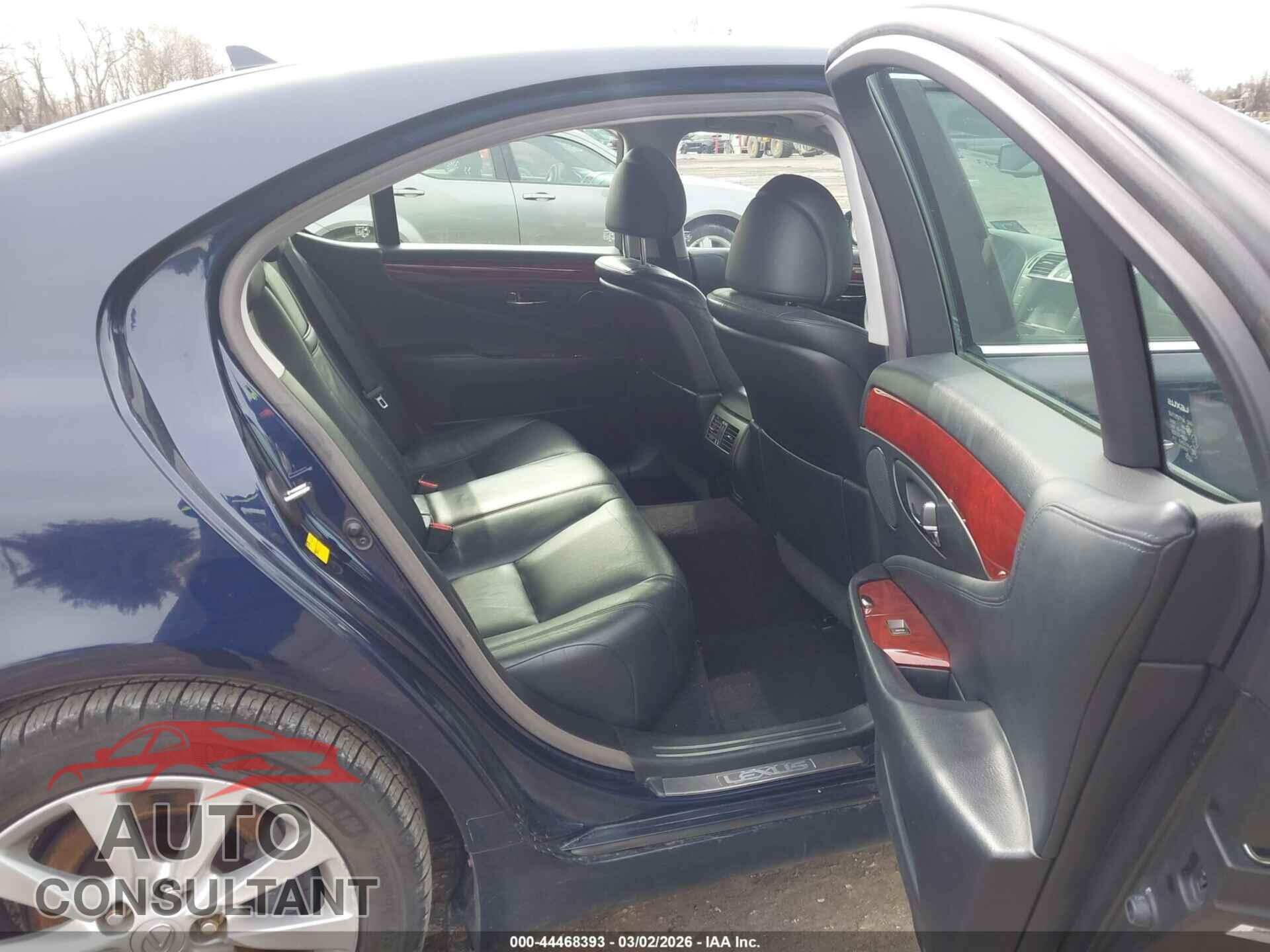 LEXUS LS 460 2012 - JTHCL5EF8C5012580
