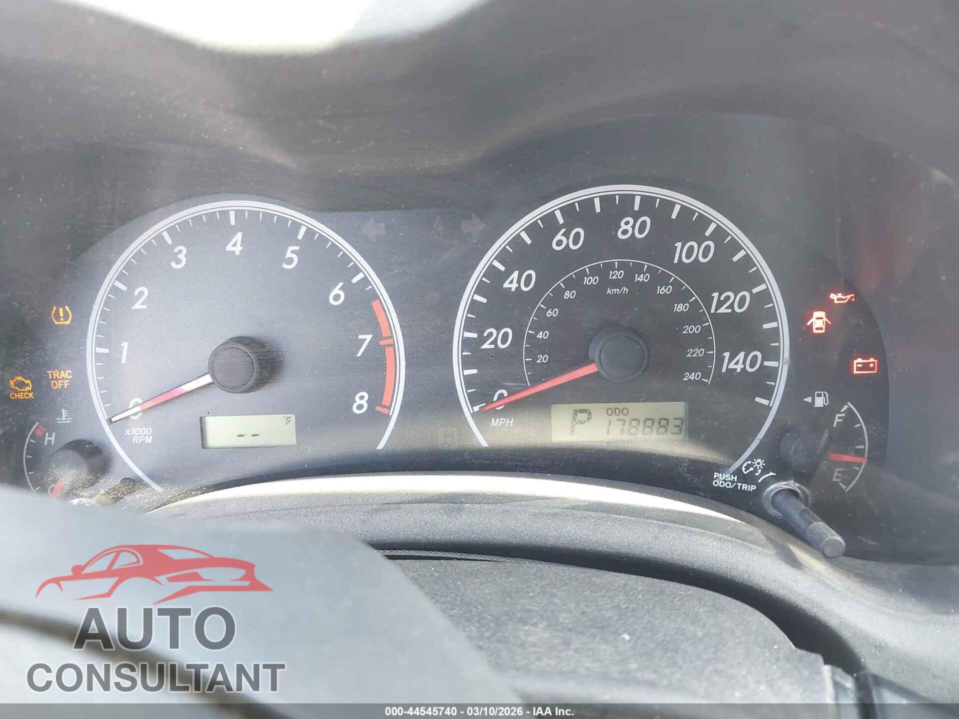 TOYOTA COROLLA 2013 - 5YFBU4EEXDP189342