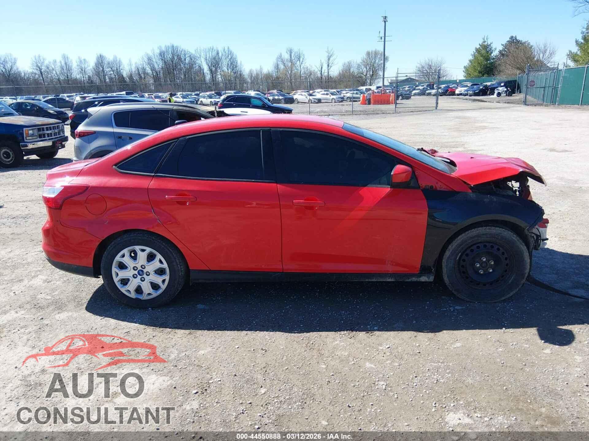 FORD FOCUS 2012 - 1FAHP3F21CL152676
