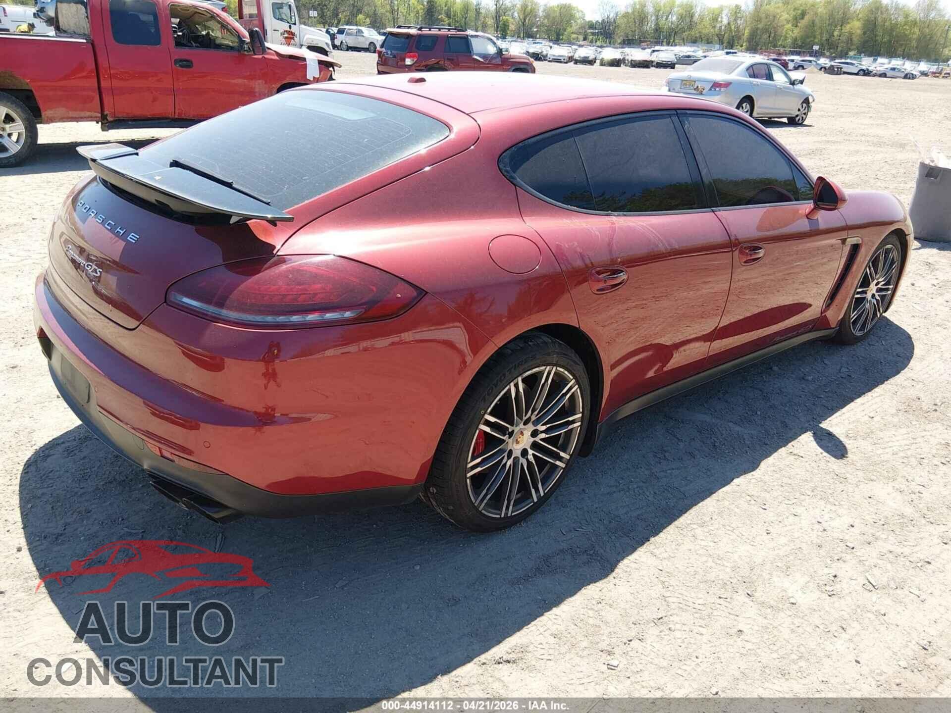 PORSCHE PANAMERA 2014 - WP0AF2A72EL083723