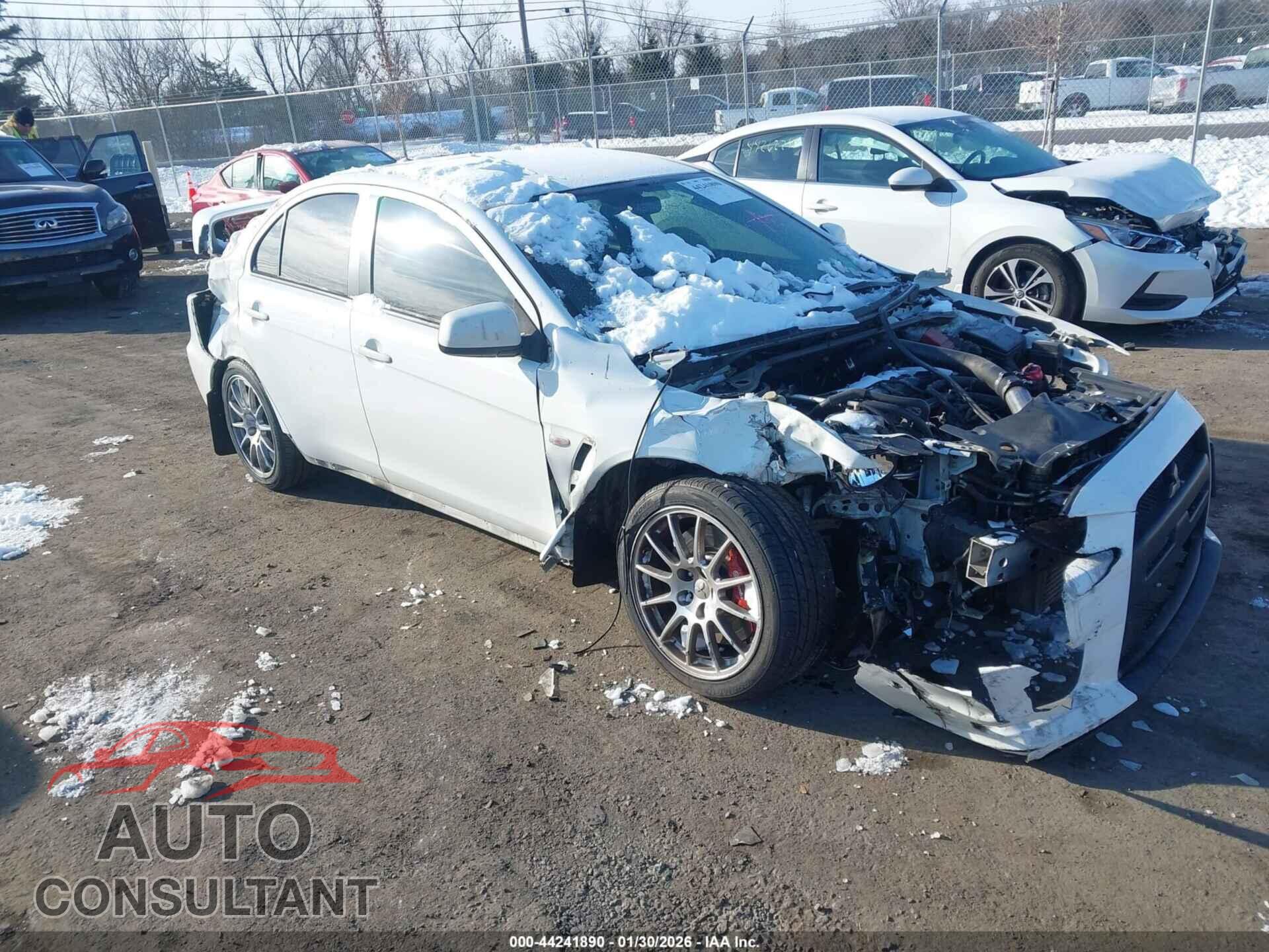 MITSUBISHI LANCER EVOLUTION 2011 - JA32W8FV7BU014397