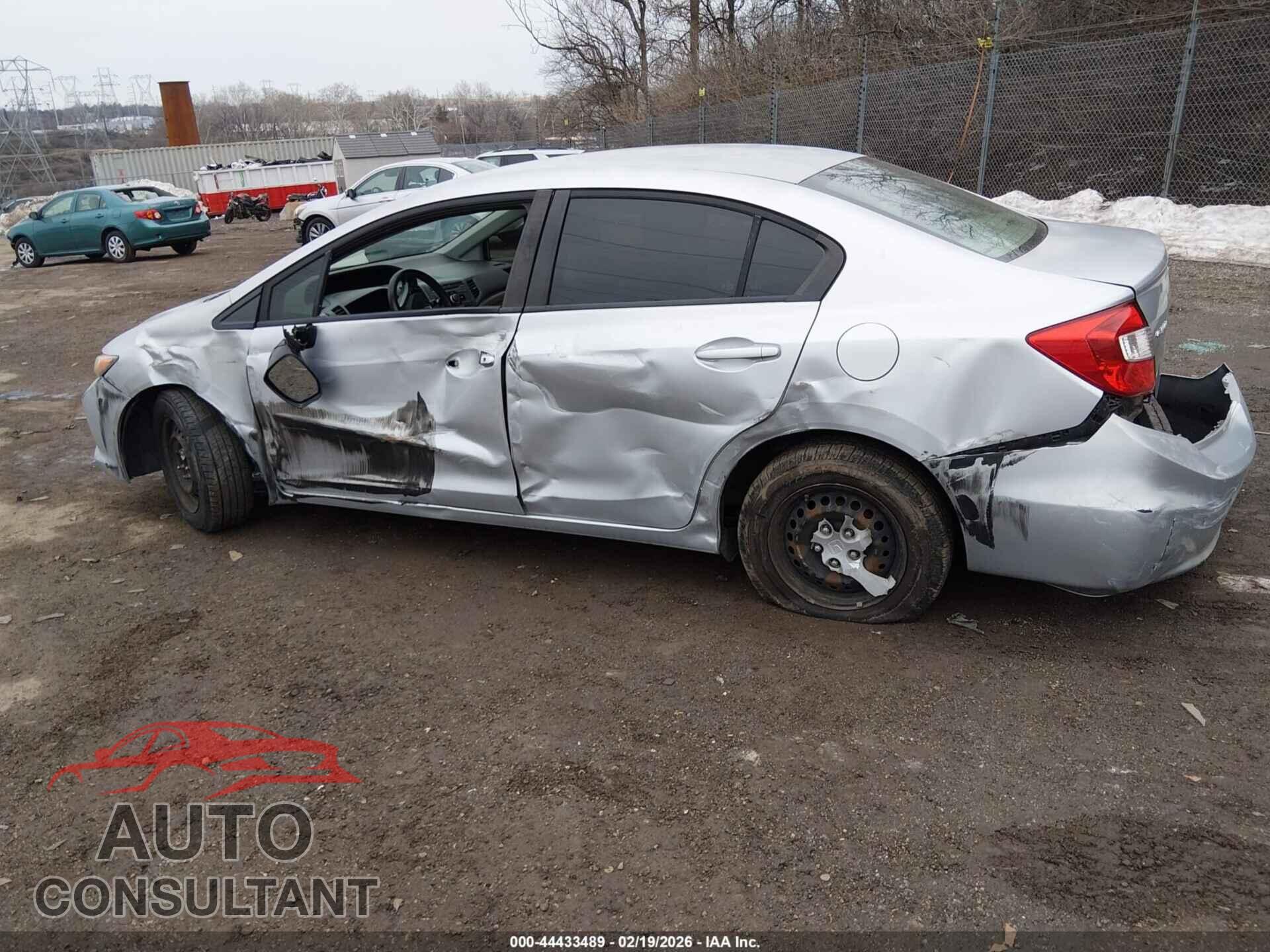 HONDA CIVIC 2012 - 2HGFB2F54CH330468