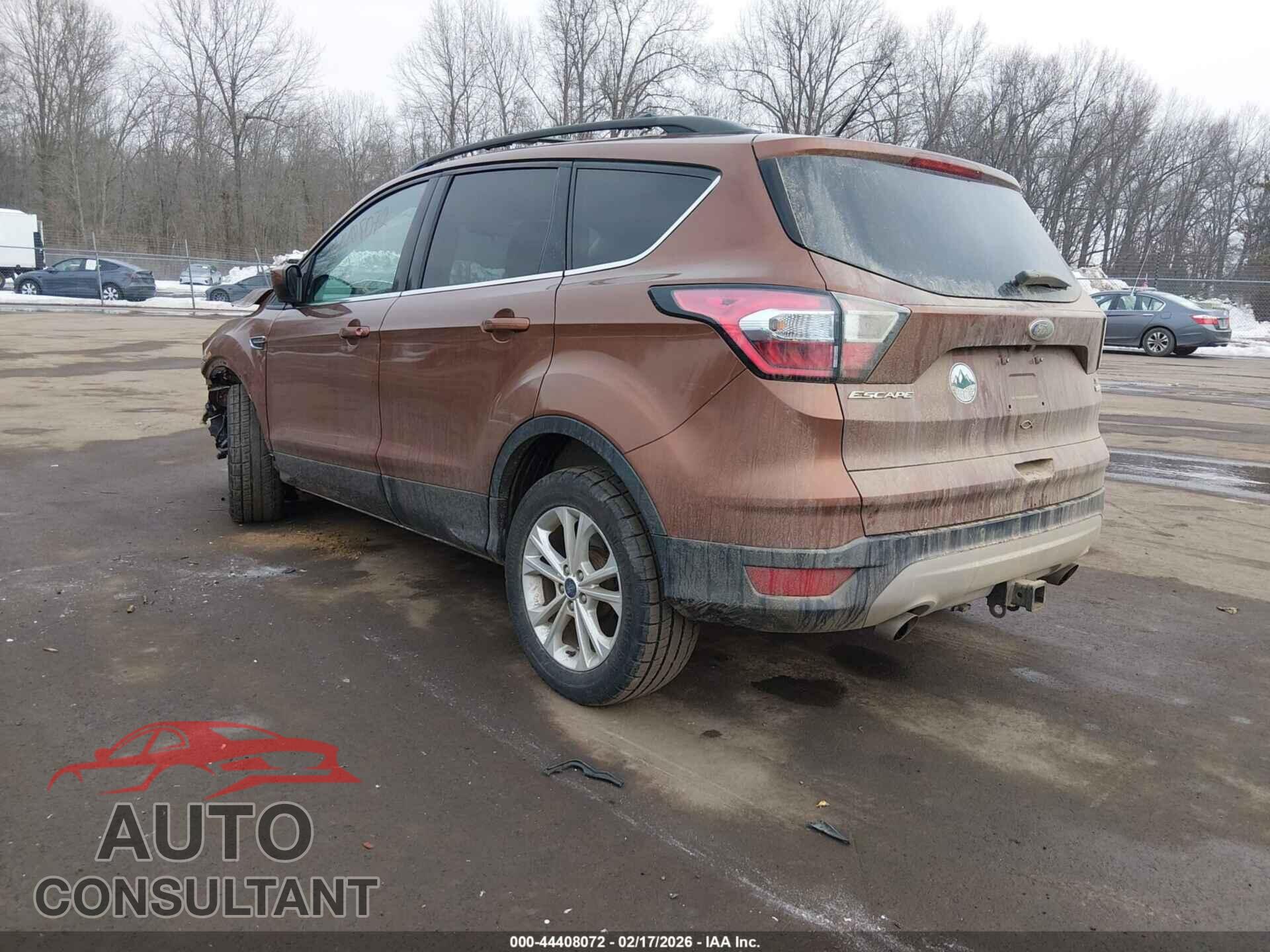 FORD ESCAPE 2017 - 1FMCU9GD7HUB22367