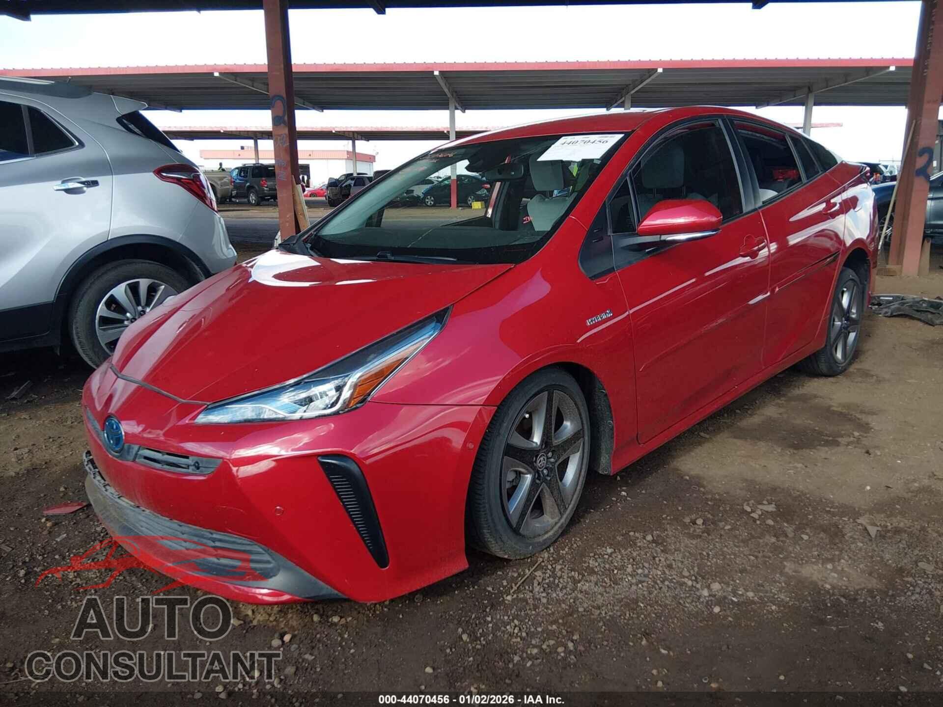 TOYOTA PRIUS 2021 - JTDKAMFU2M3127148