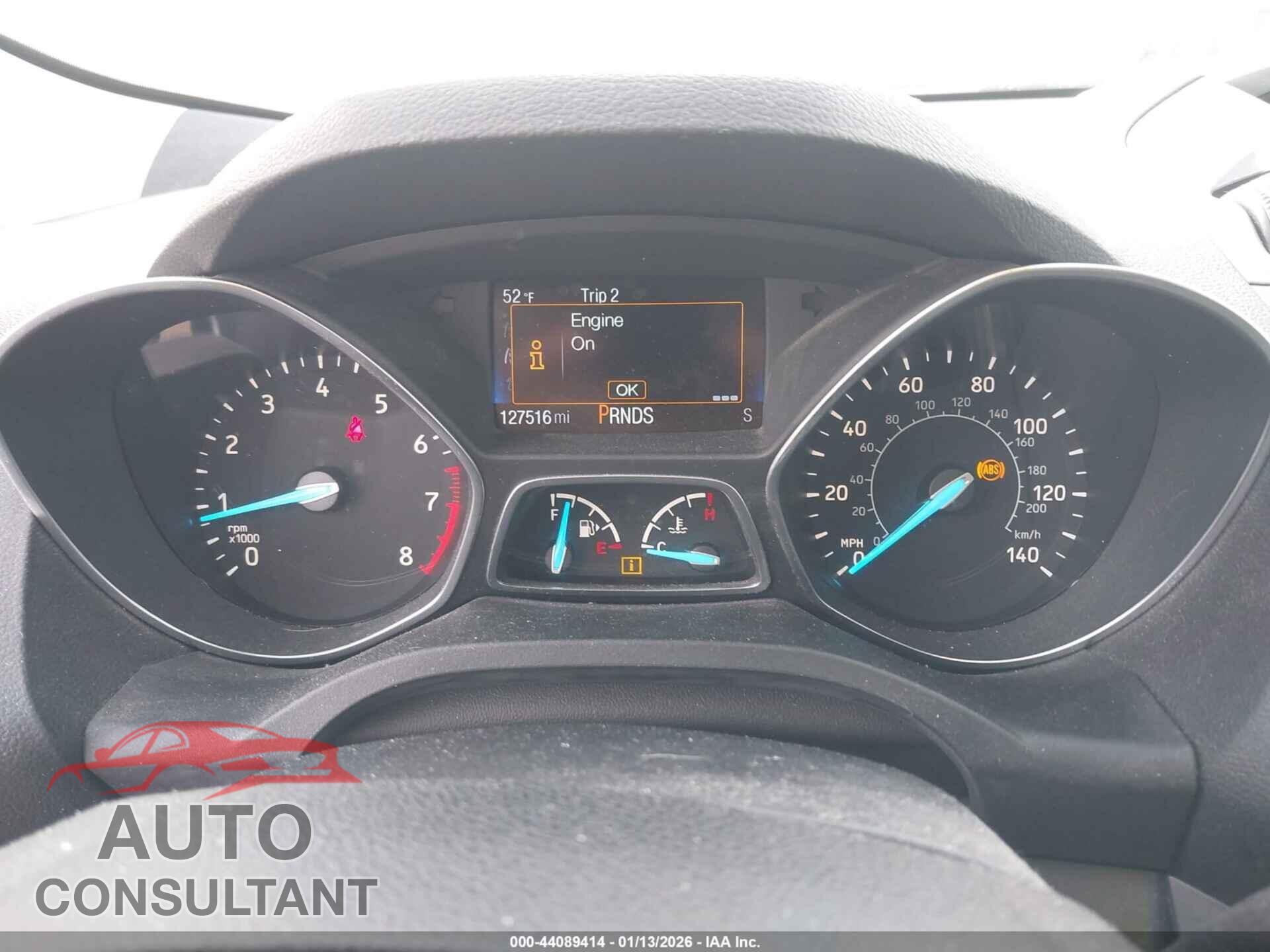 FORD ESCAPE 2017 - 1FMCU0F71HUC06613