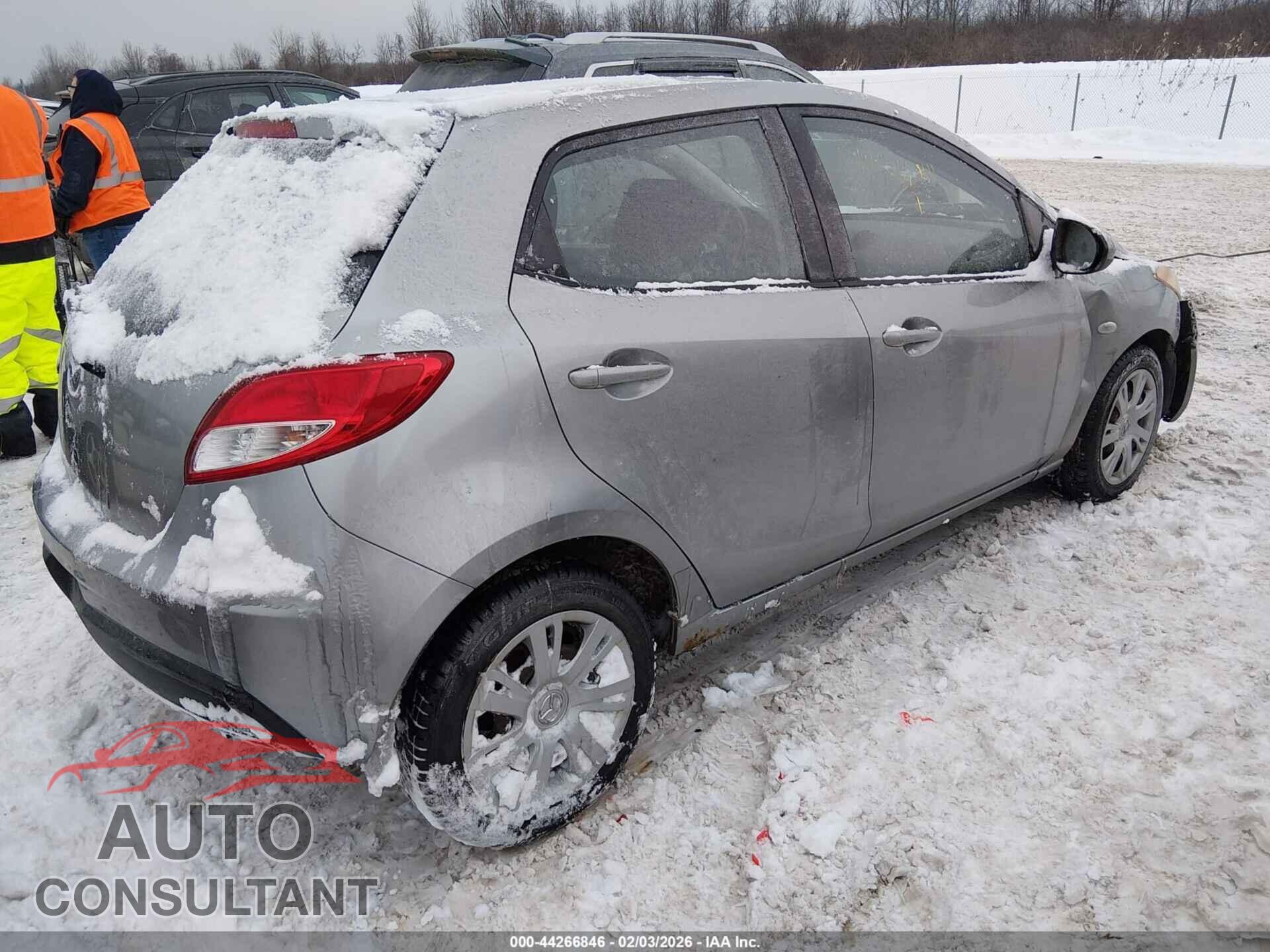MAZDA MAZDA2 2011 - JM1DE1HZ0B0104647