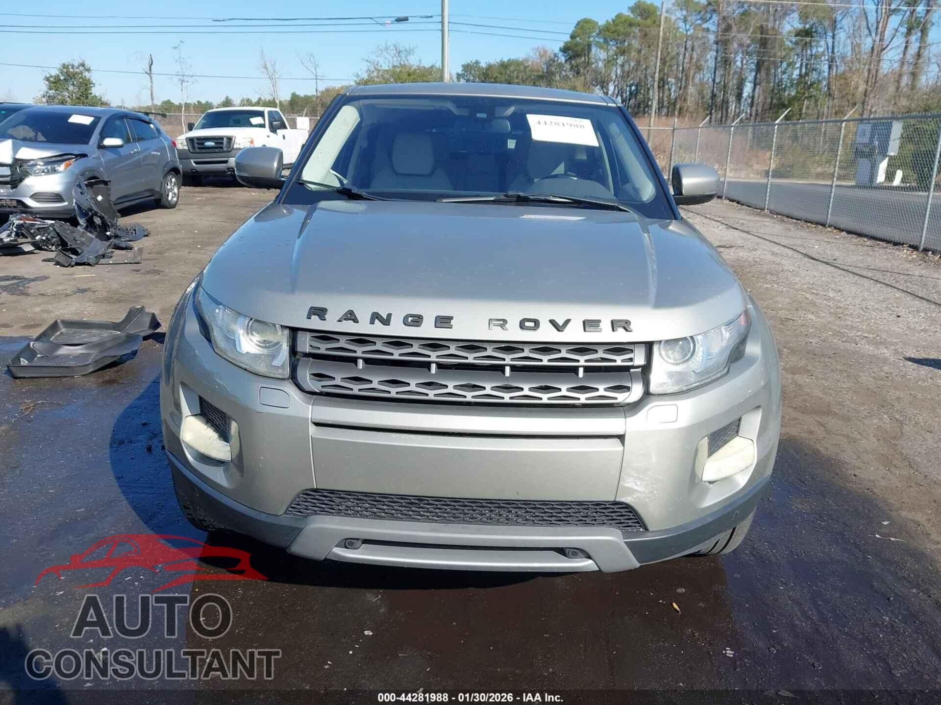 LAND ROVER RANGE ROVER EVOQUE 2012 - SALVP2BG9CH697528