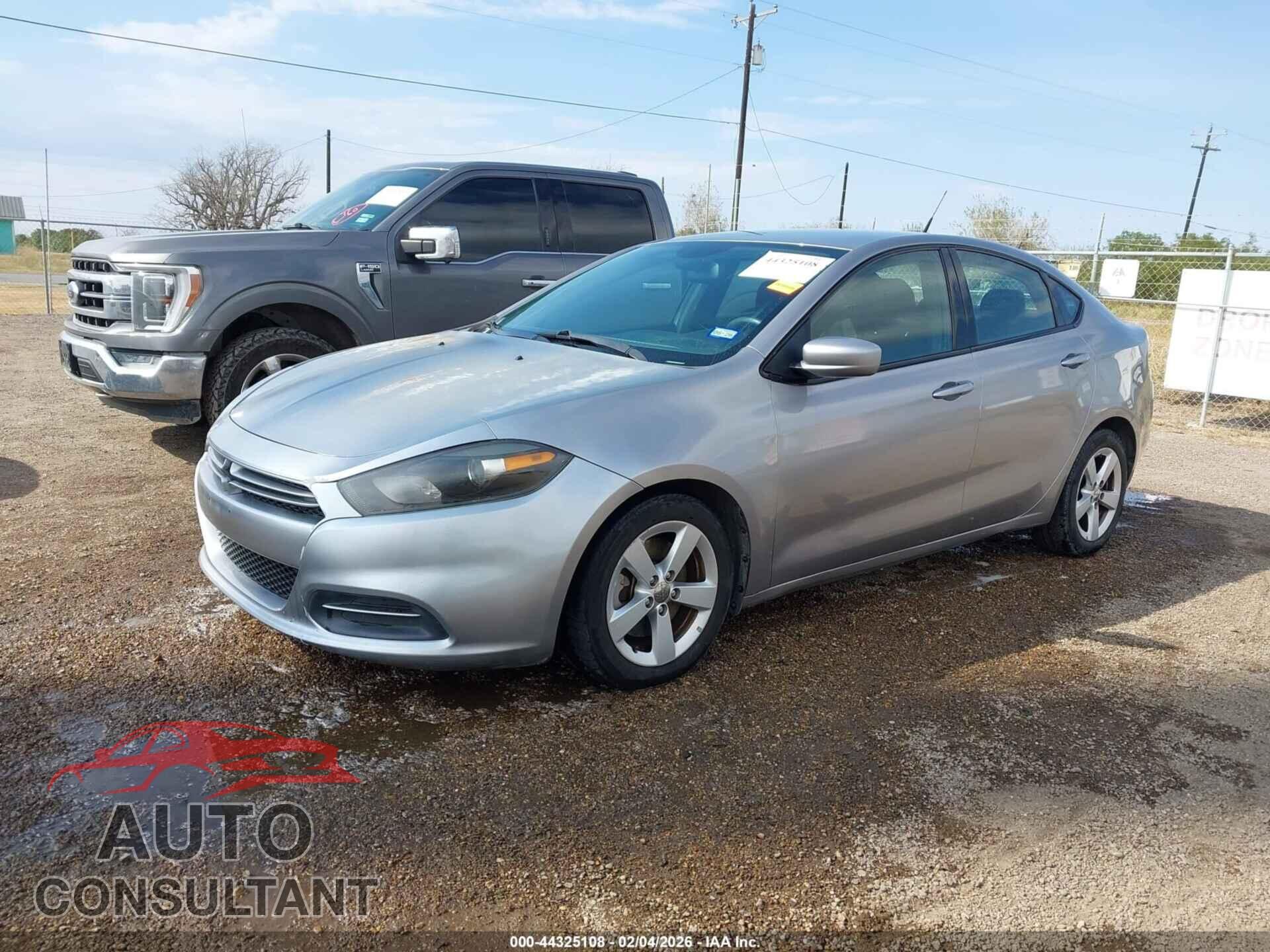 DODGE DART 2015 - 1C3CDFBB6FD308718