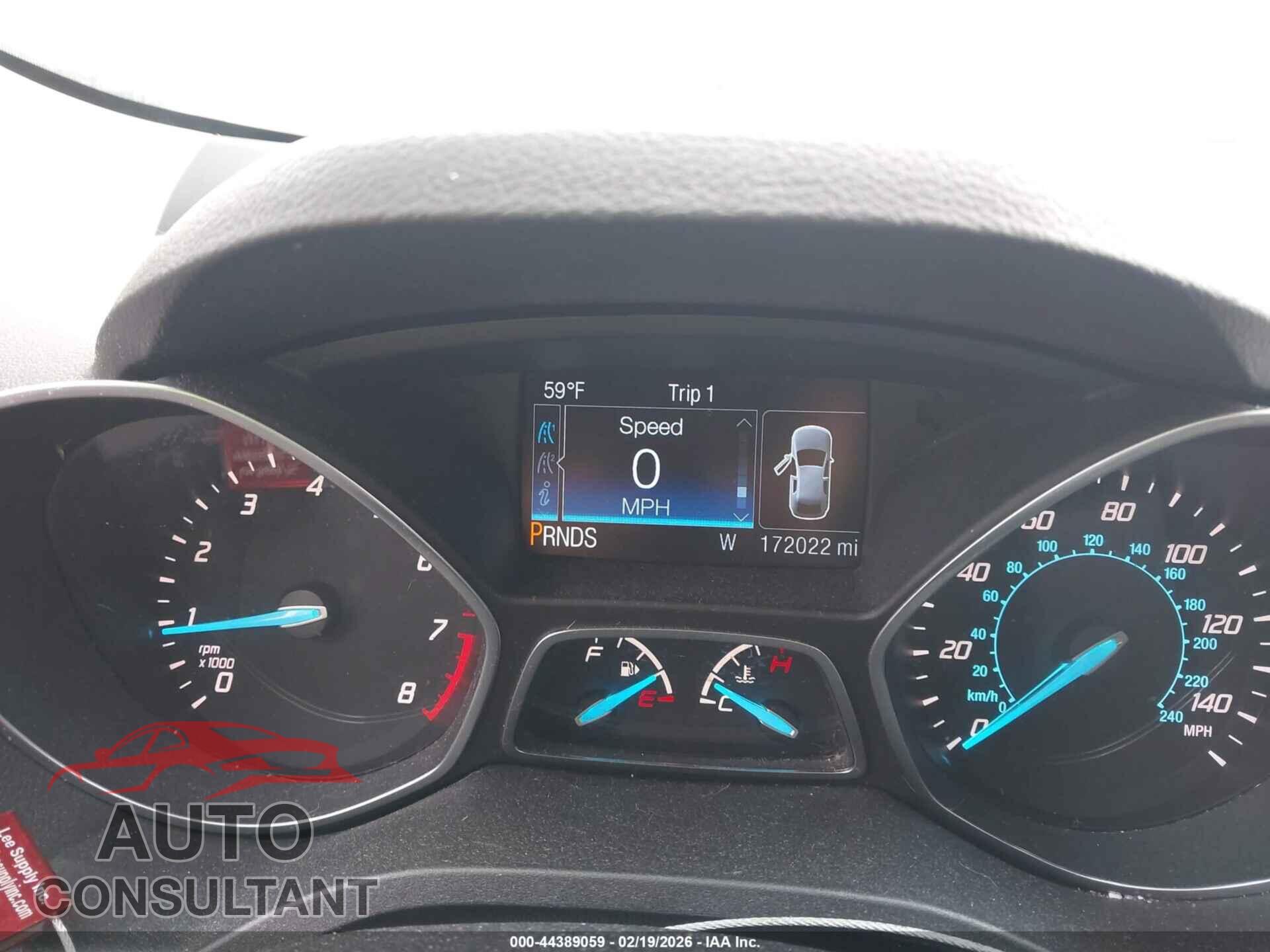 FORD ESCAPE 2015 - 1FMCU9G98FUC27962